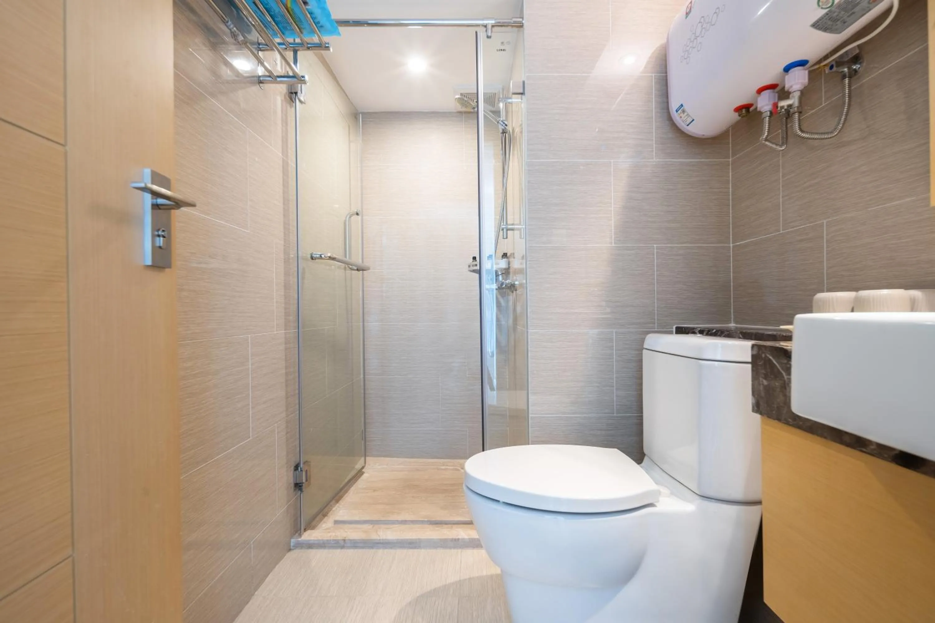 Shower in Neal Yat Seaview Apartment Haitang Bay Sanya