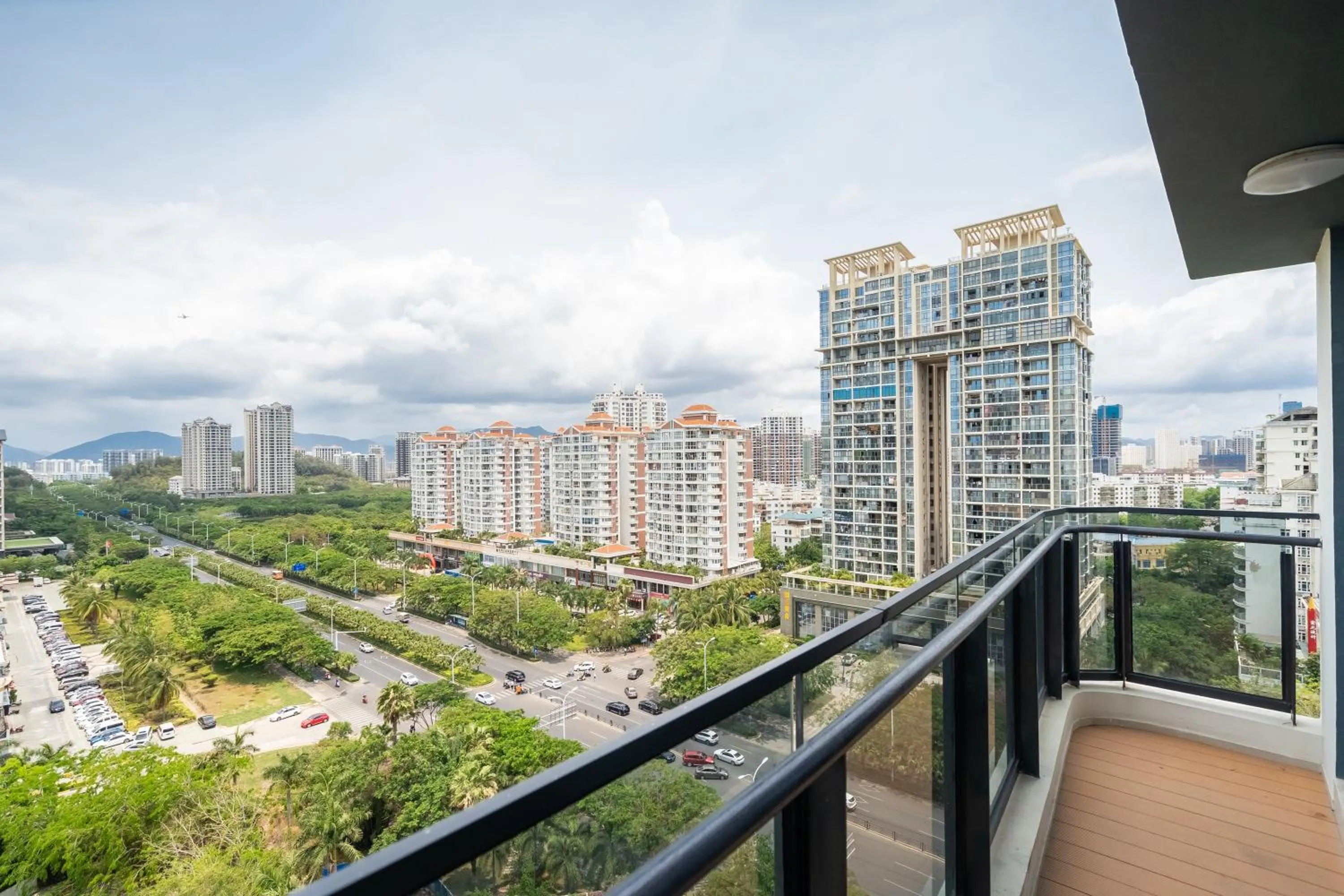 Balcony/Terrace in Neal Yat Seaview Apartment Haitang Bay Sanya