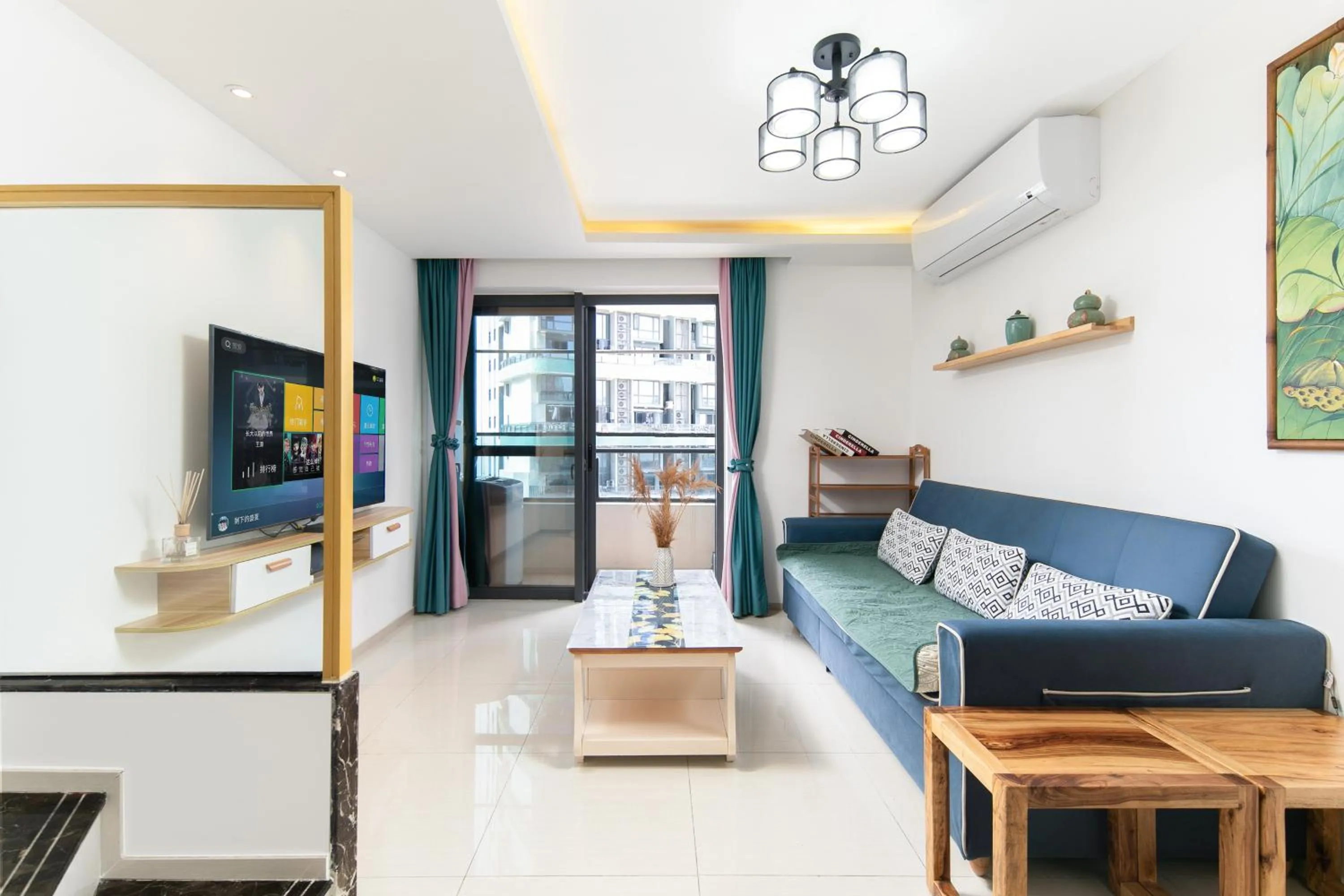 Living room in Neal Yat Seaview Apartment Haitang Bay Sanya