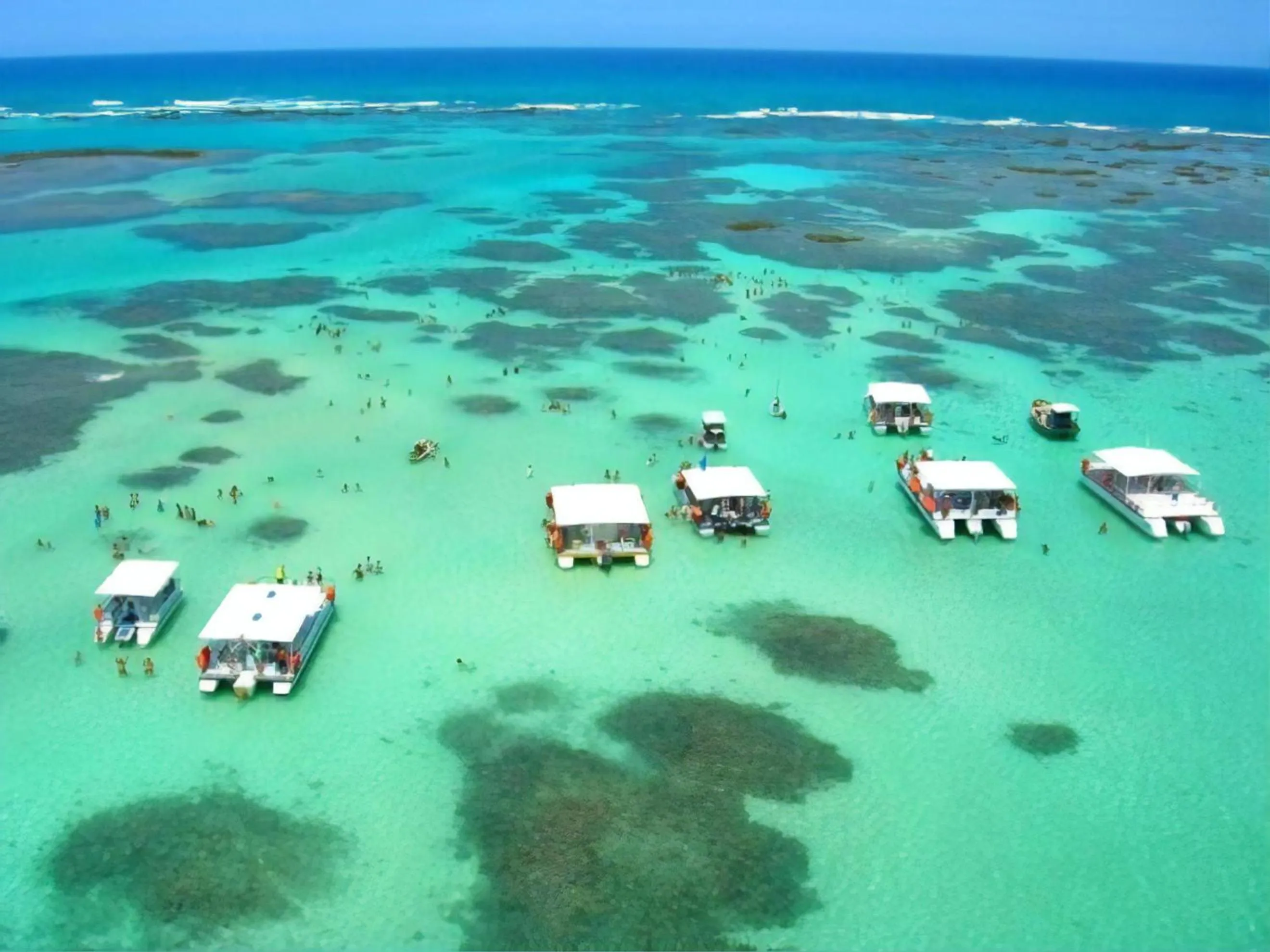 Bird's eye view in Chale 48 Maragogi Village Gales