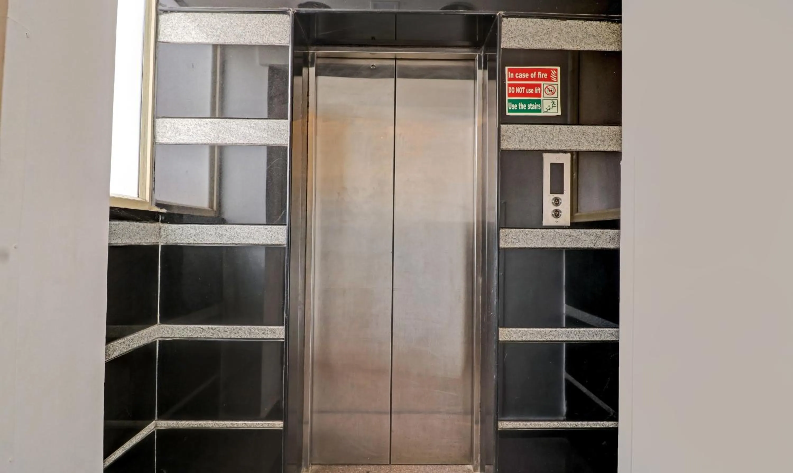 elevator in Treebo White Inn Koramangala