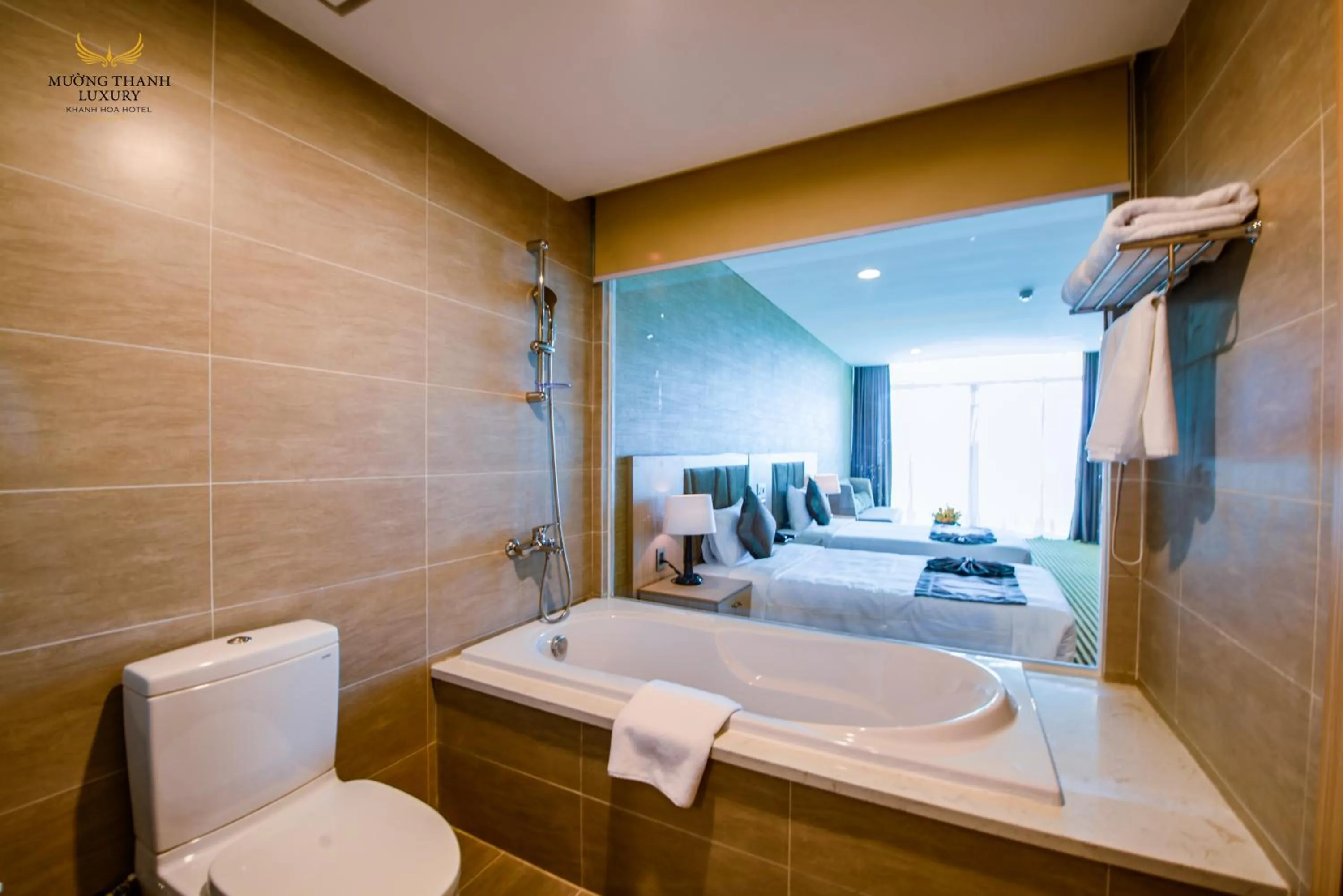 Bathroom in Muong Thanh Luxury Khanh Hoa