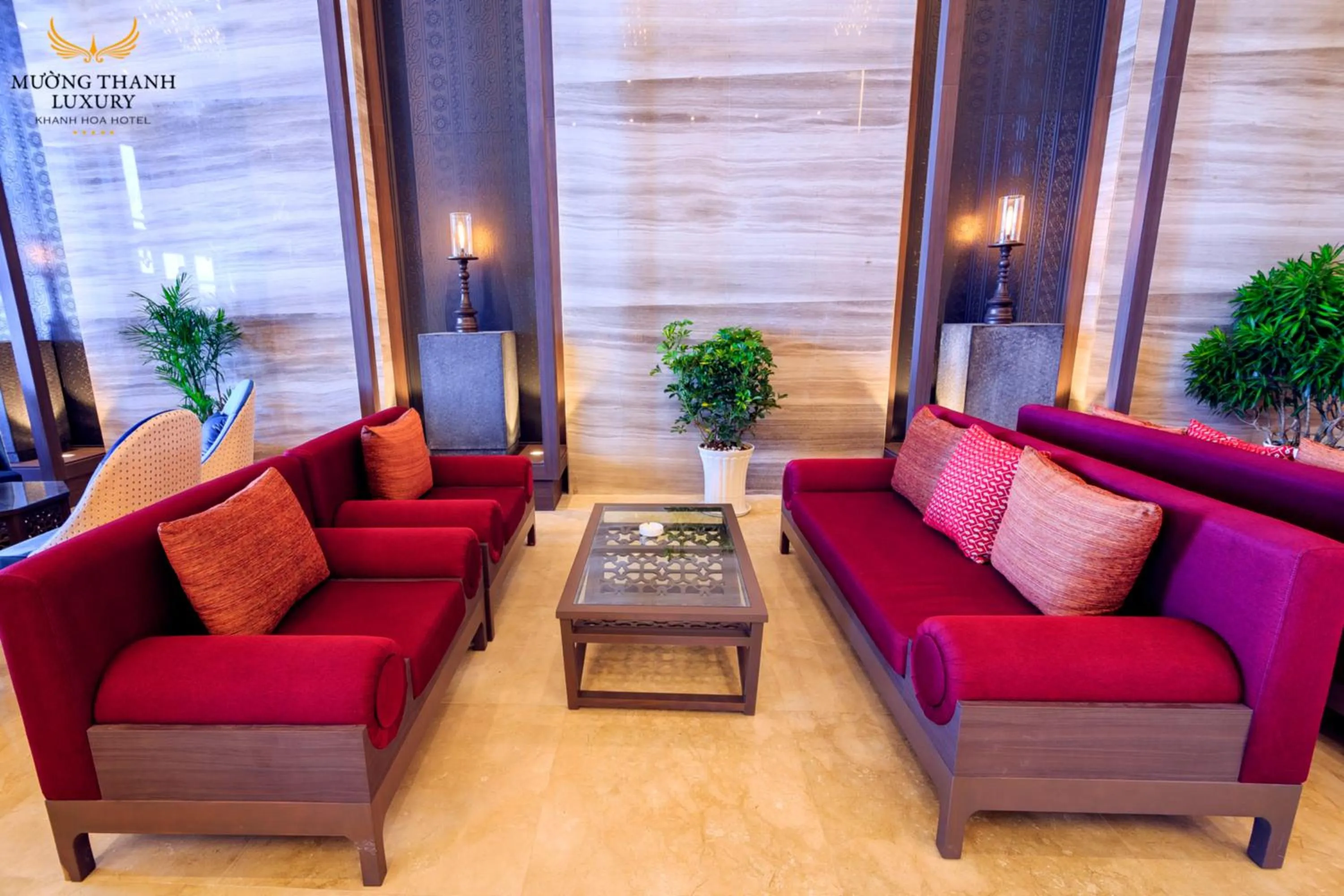 Lobby or reception in Muong Thanh Luxury Khanh Hoa