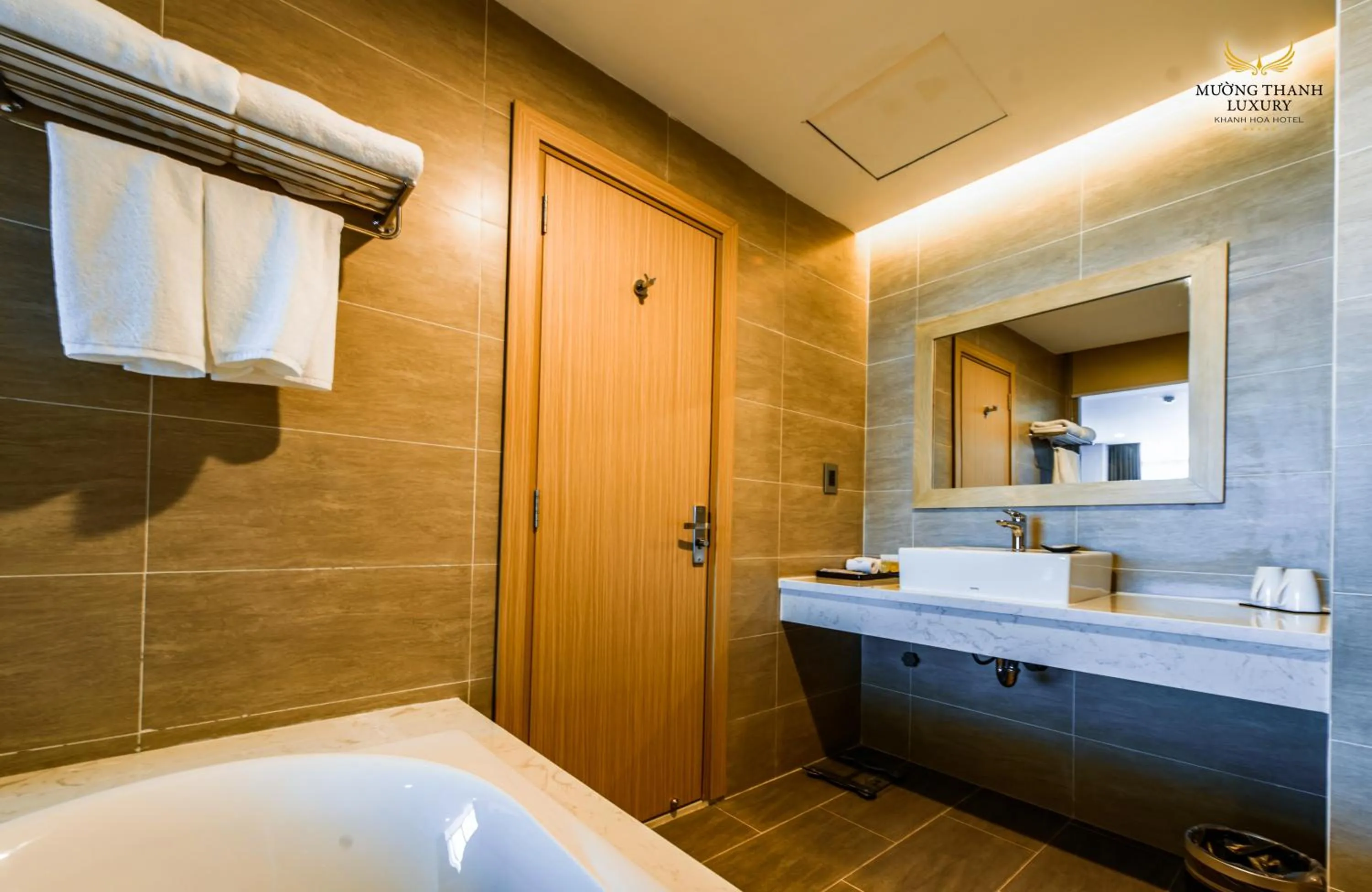 Bathroom in Muong Thanh Luxury Khanh Hoa