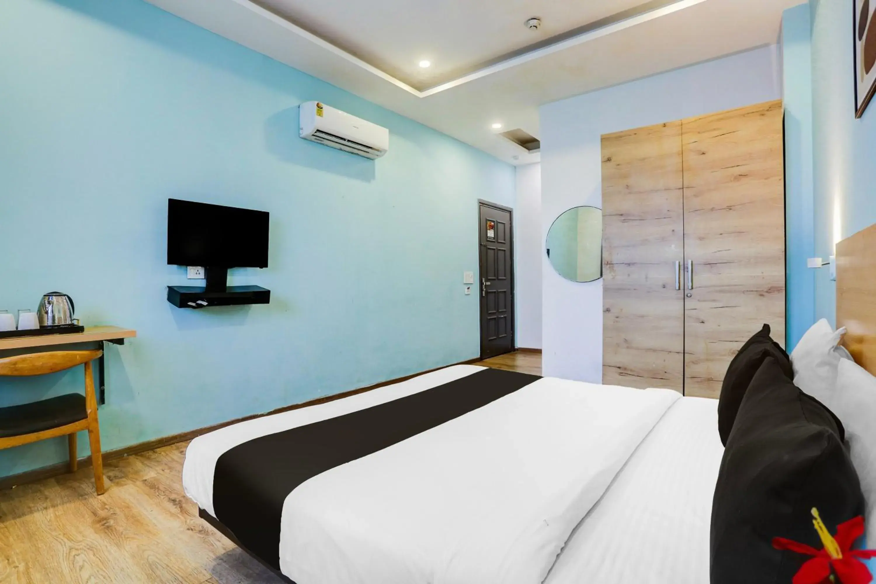 Bedroom, Bed in Super Townhouse Rohini Sector 23 Bedroom, Bed in Super Townhouse Rohini Sector 23