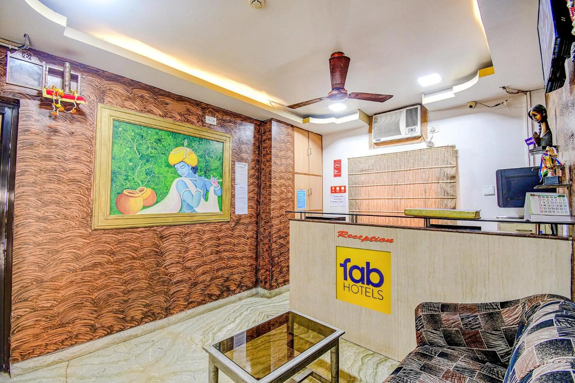 Lobby or reception in FabHotel Kamala Inn