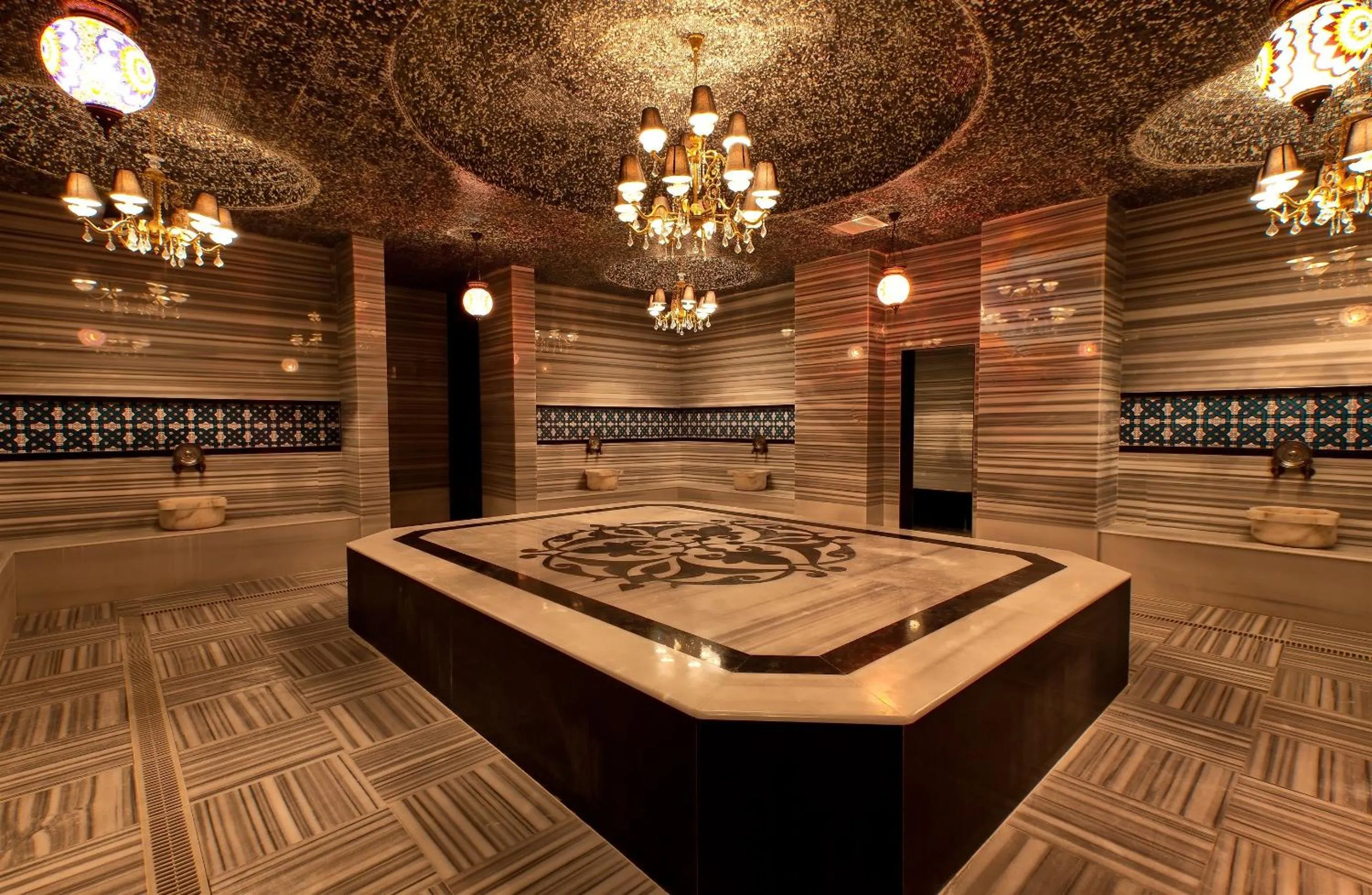 Steam room in Adalya Ocean Deluxe - Ultra All Inclusive