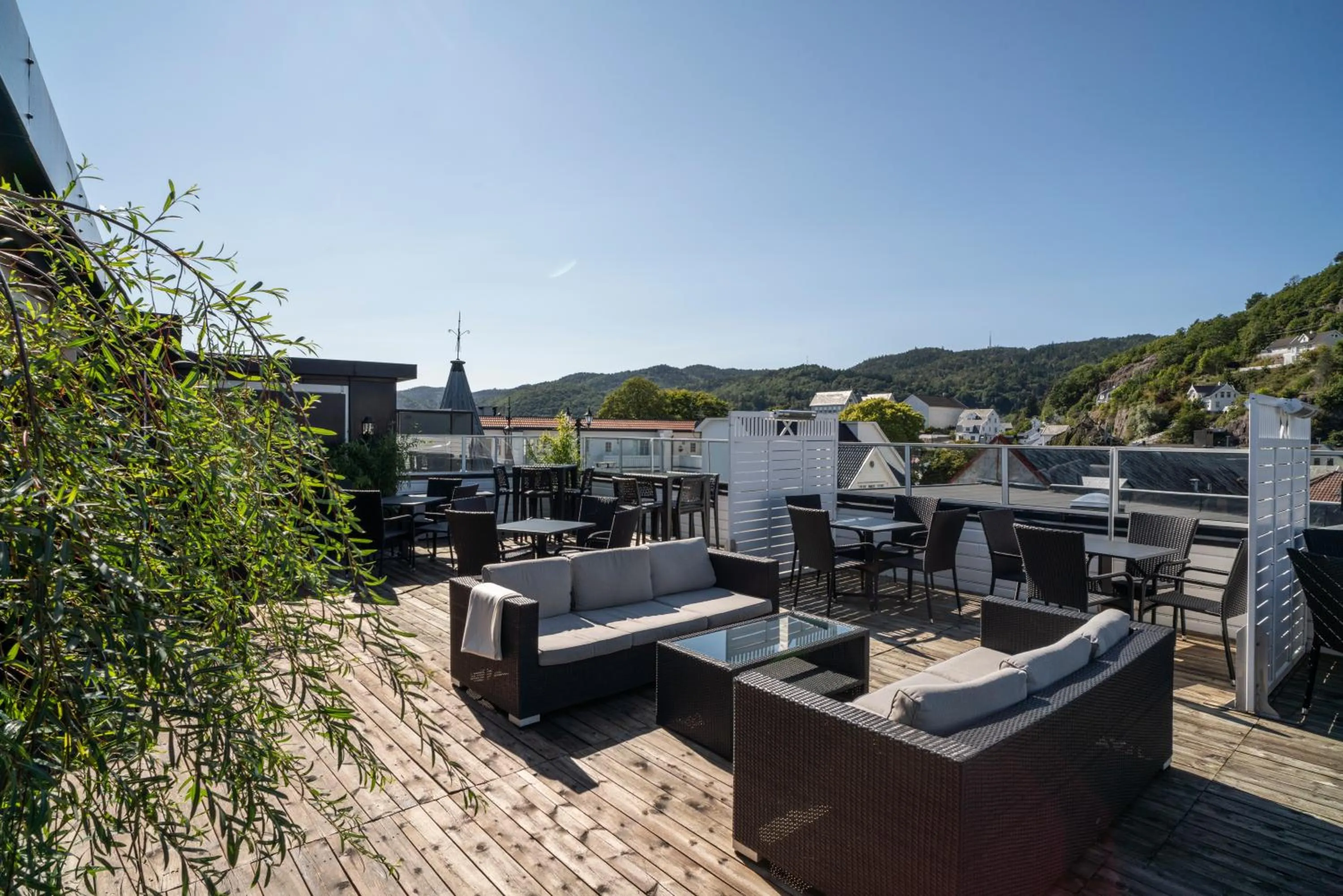 Balcony/Terrace in Grand Hotel Flekkefjord