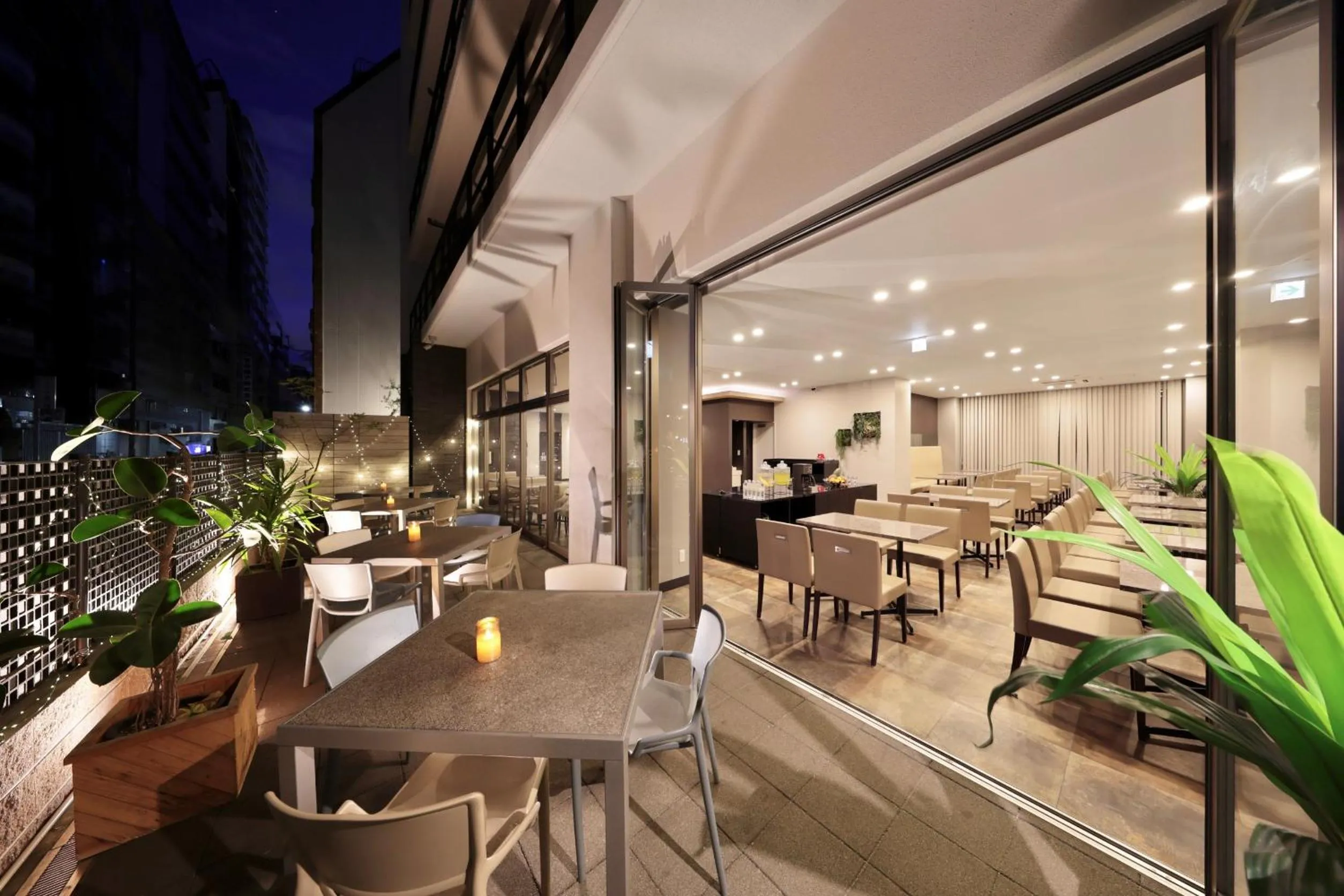 Balcony/Terrace in Doutonbori Crystal Hotel Ⅱ