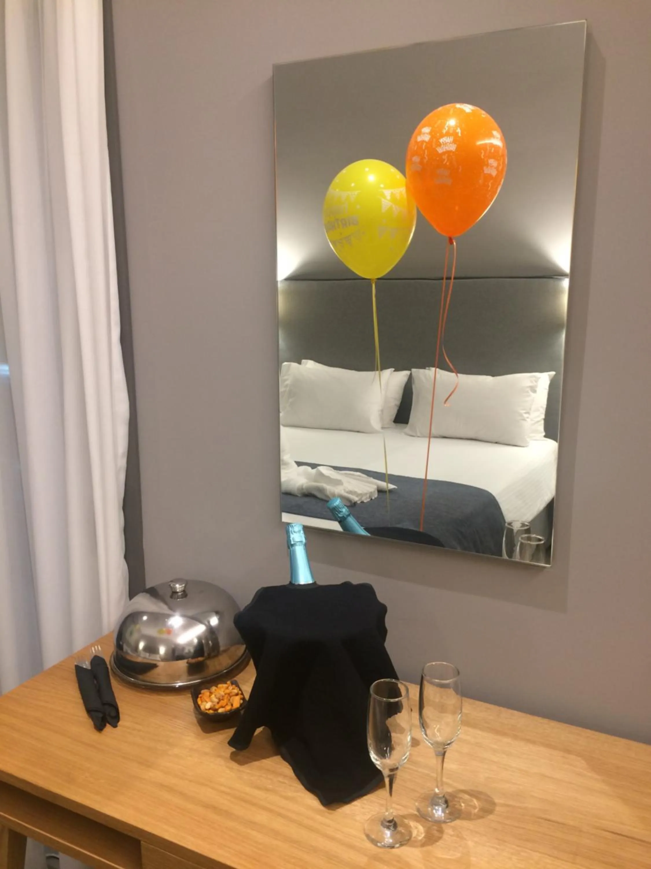 Decorative detail, Bed in CHROMA FASHION ROOMS & APARTMENTS