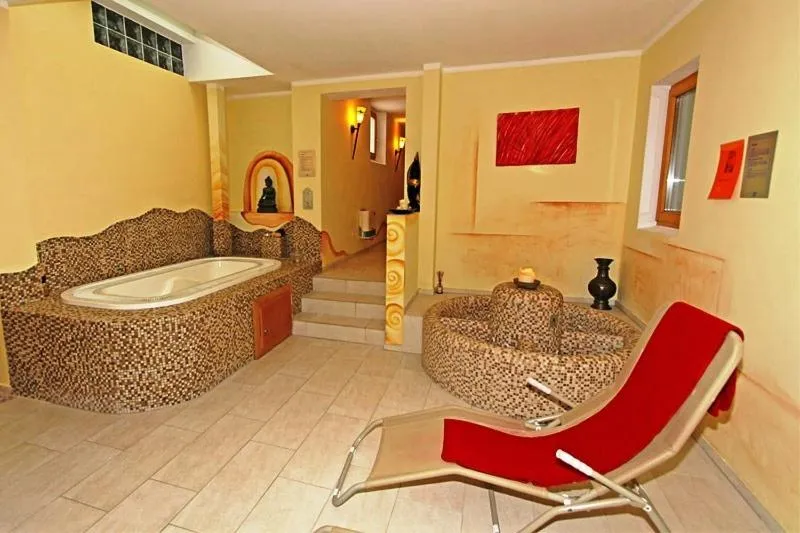 Hot Tub in Bergchalet Hotel Reinerhof