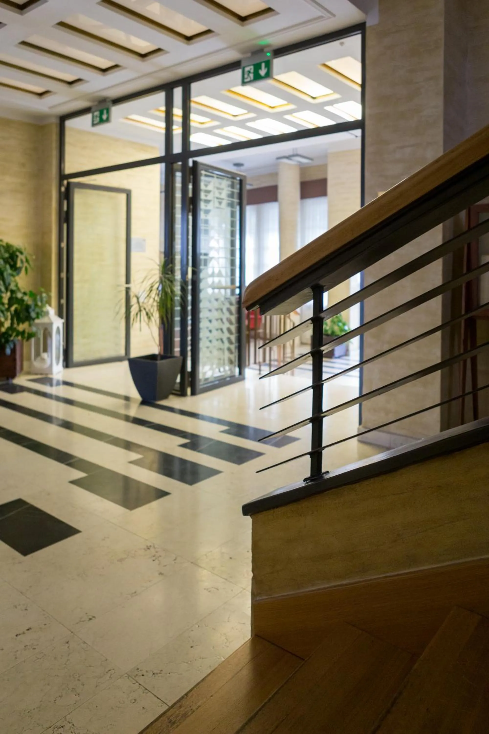 Lobby or reception in Hotel Hutnik