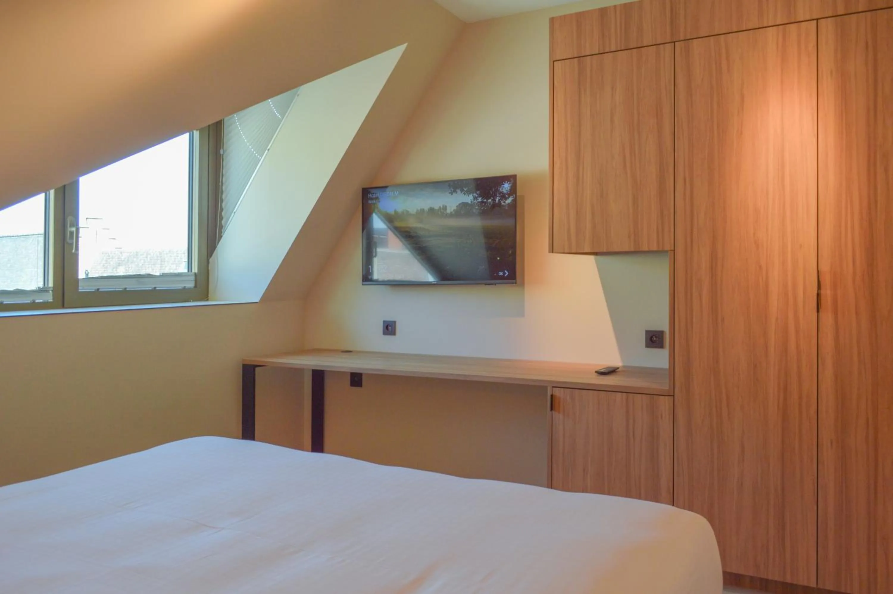 Bed in Hotel De Zalm