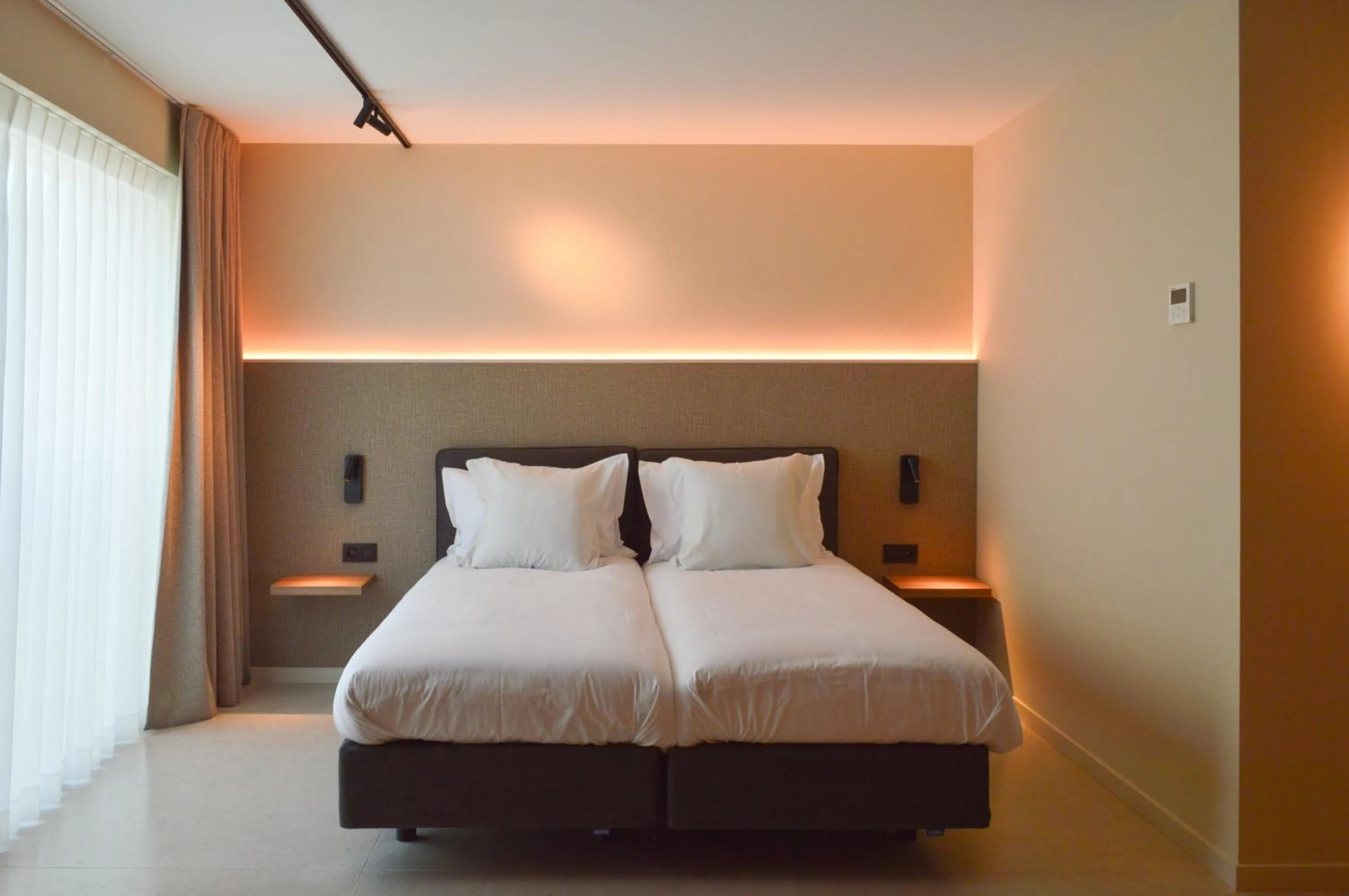 Bed in Hotel De Zalm