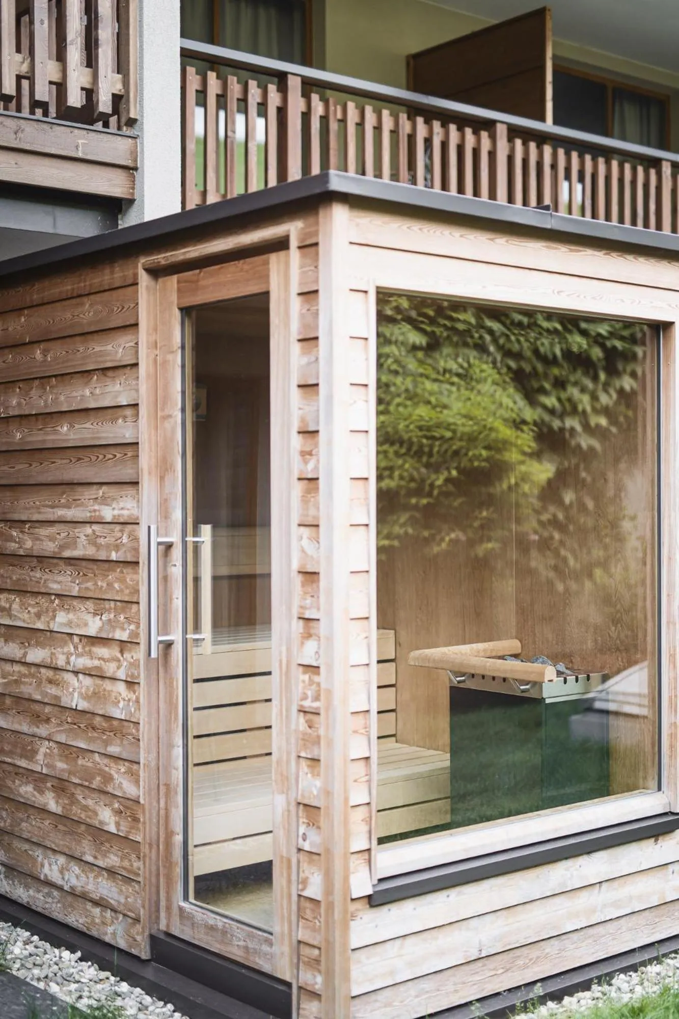 Sauna in Terentnerhof 4*S active & lifestyle hotel