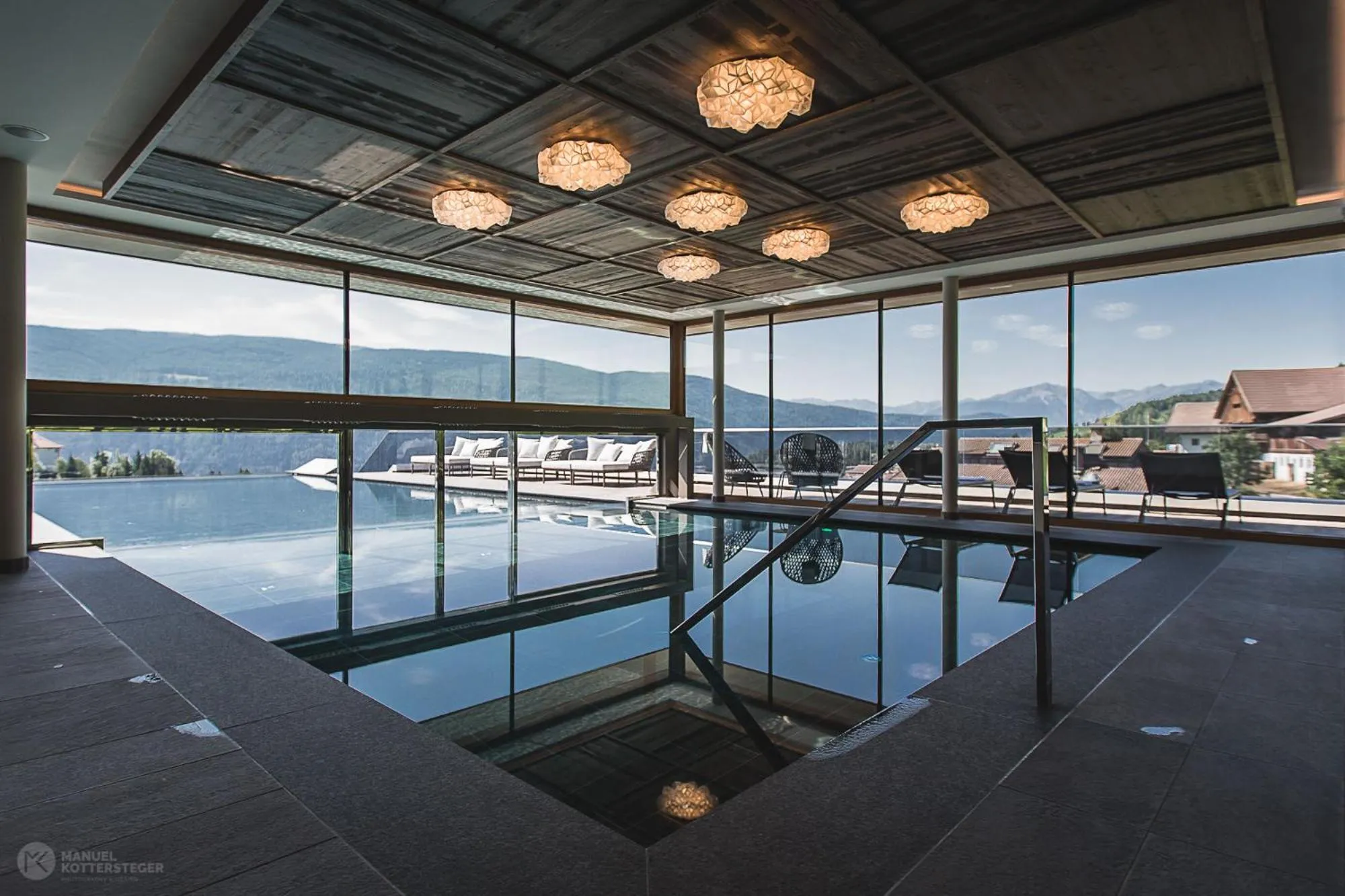 Swimming pool in Terentnerhof 4*S active & lifestyle hotel