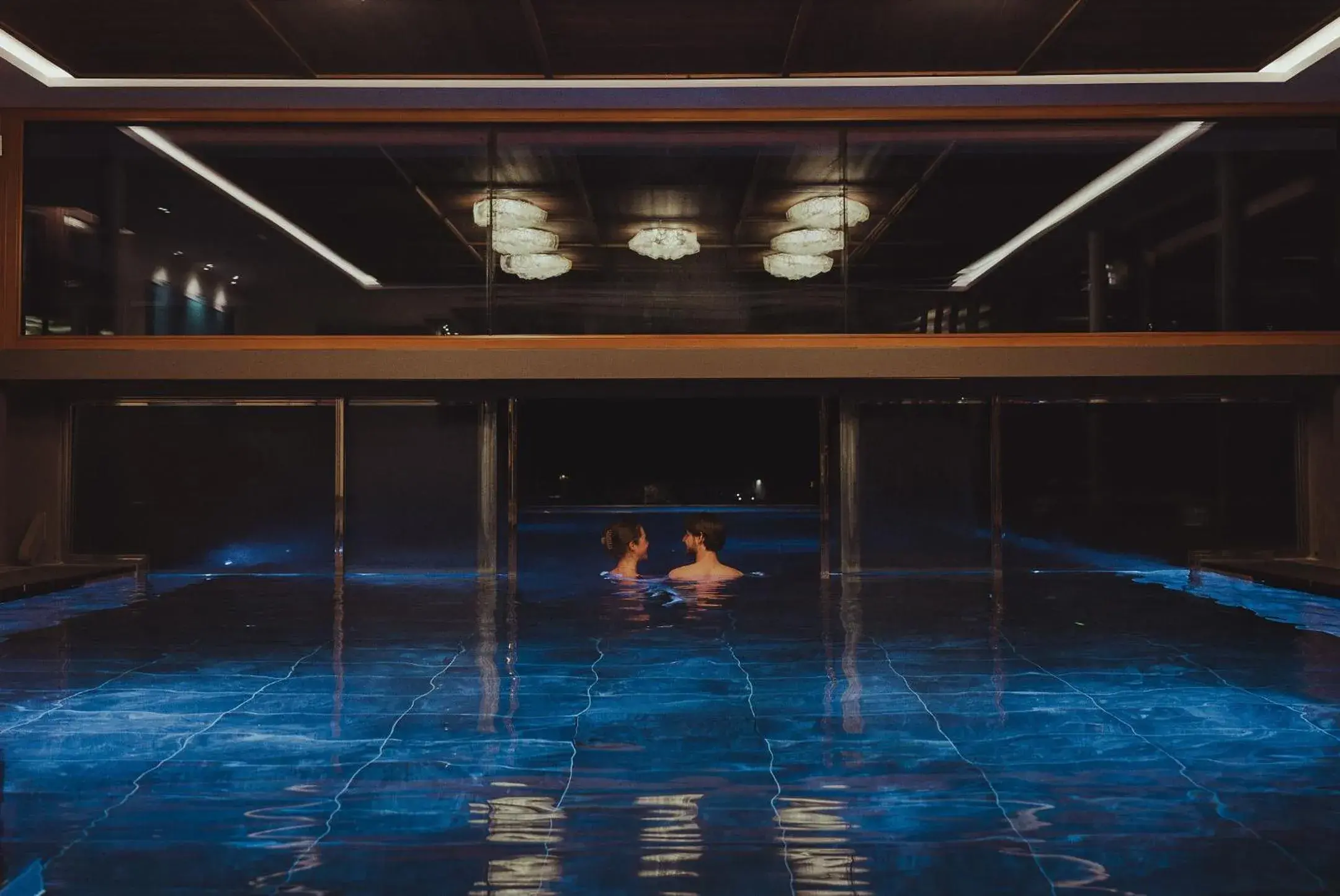 Swimming pool in Terentnerhof 4*S active & lifestyle hotel Swimming pool in Terentnerhof 4*S active & lifestyle hotel