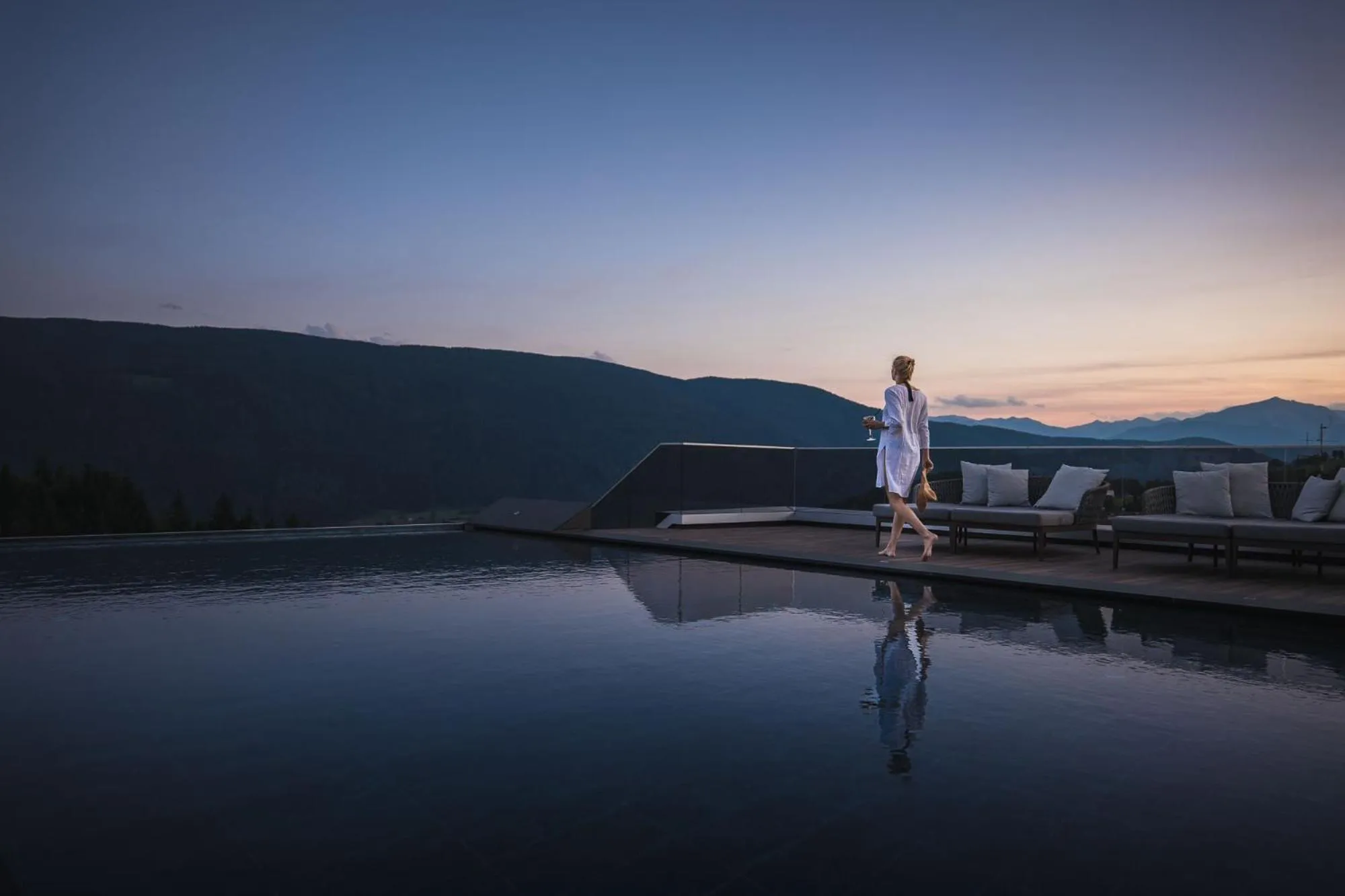 Sunset in Terentnerhof 4*S active & lifestyle hotel