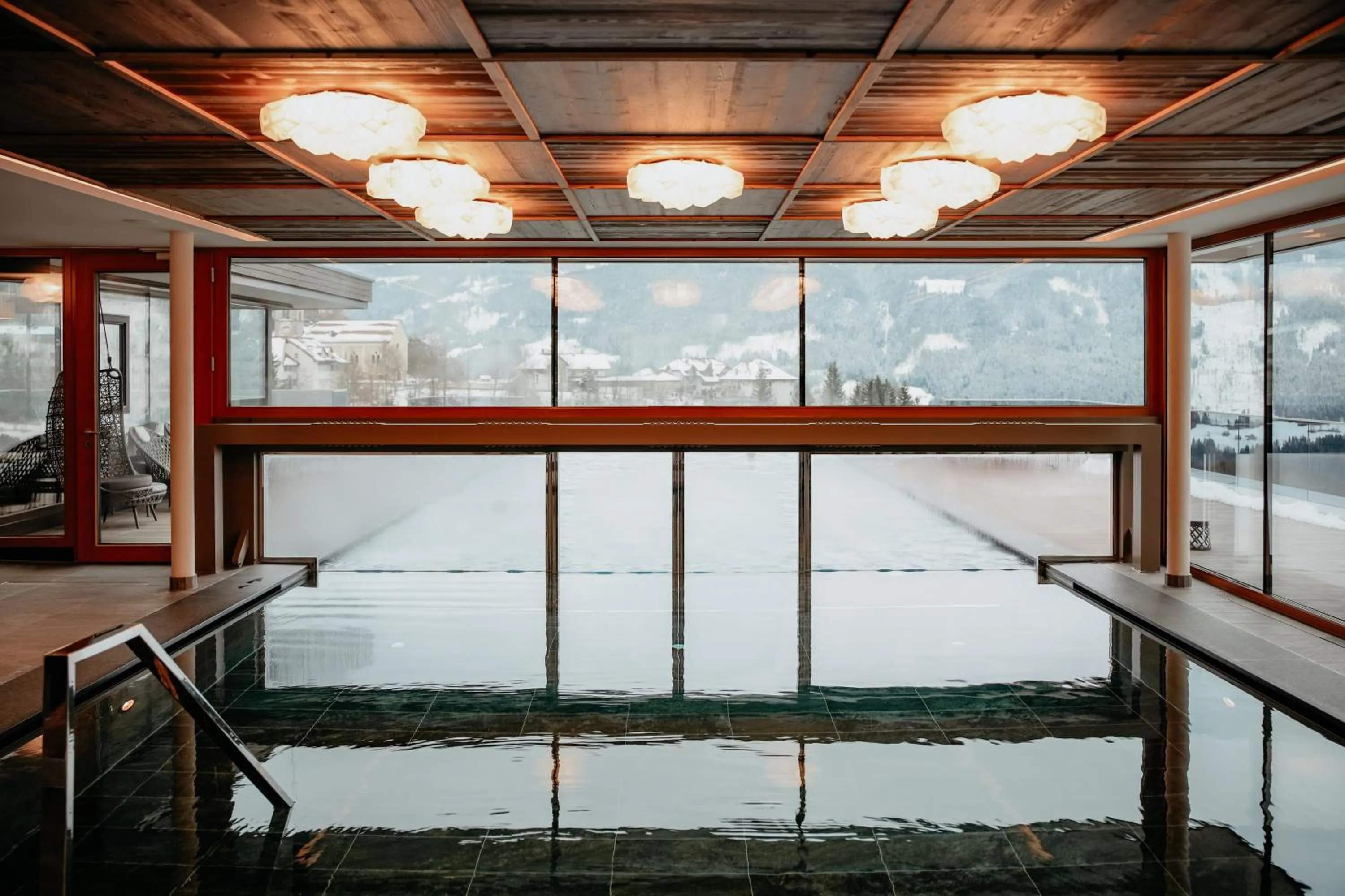 Swimming pool in Terentnerhof 4*S active & lifestyle hotel