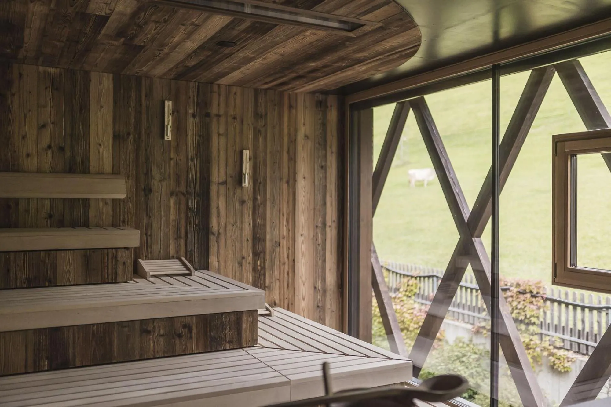 Sauna in Terentnerhof 4*S active & lifestyle hotel