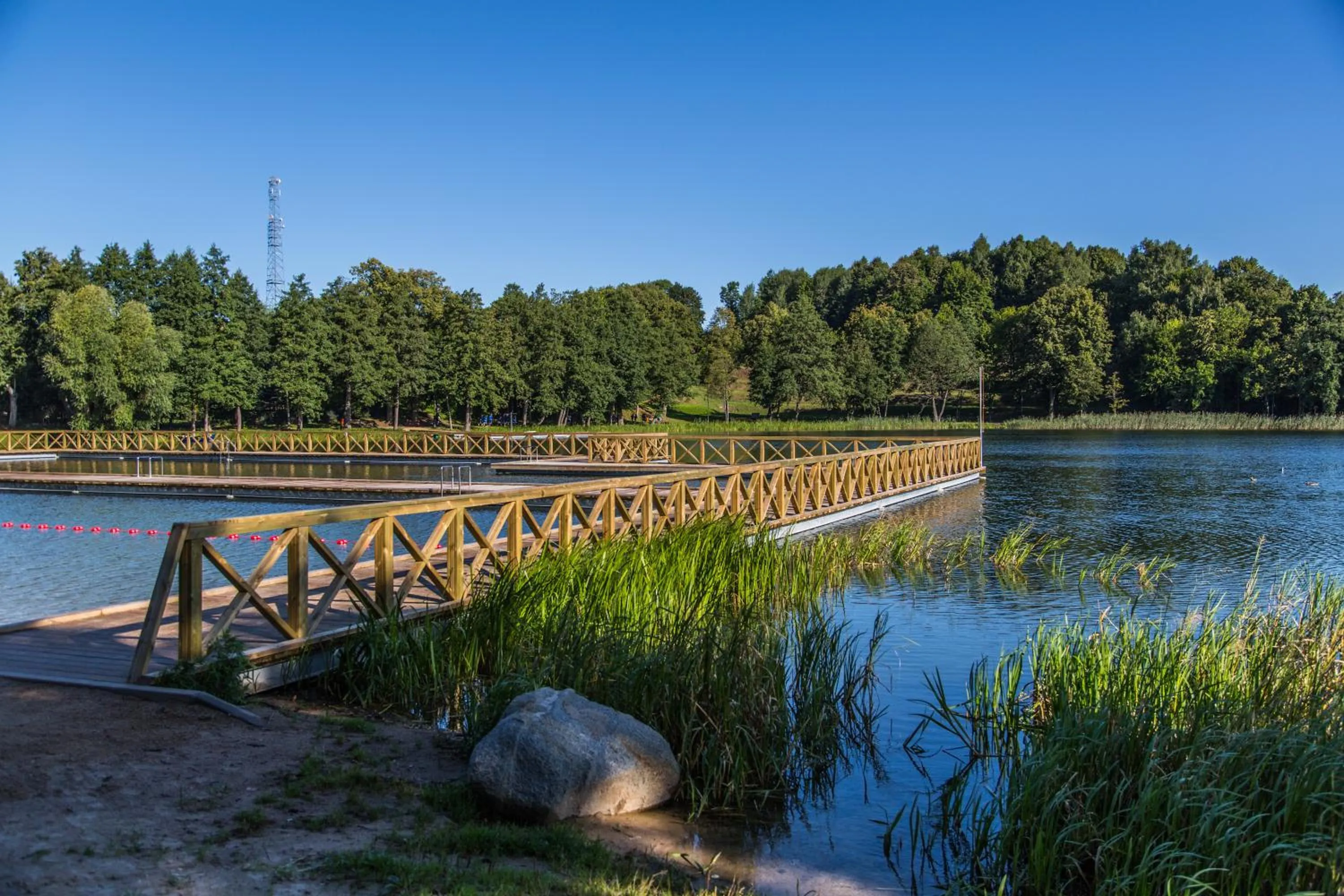 Area and facilities in Gościniec Ryński Młyn