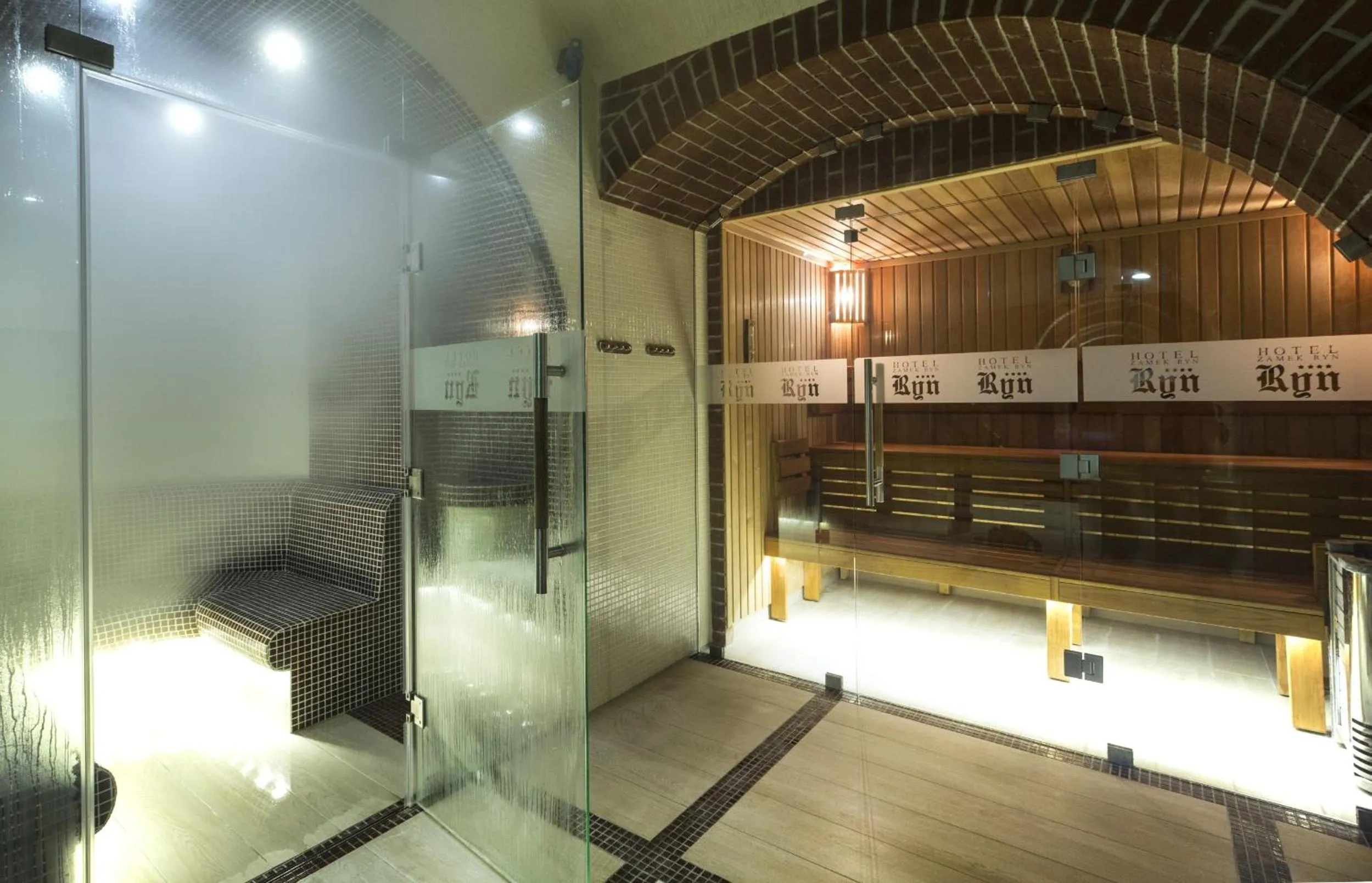 Sauna in Gościniec Ryński Młyn