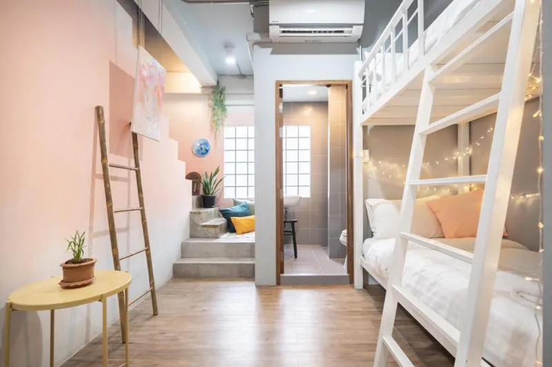 Bed in Better Moon Guesthouse