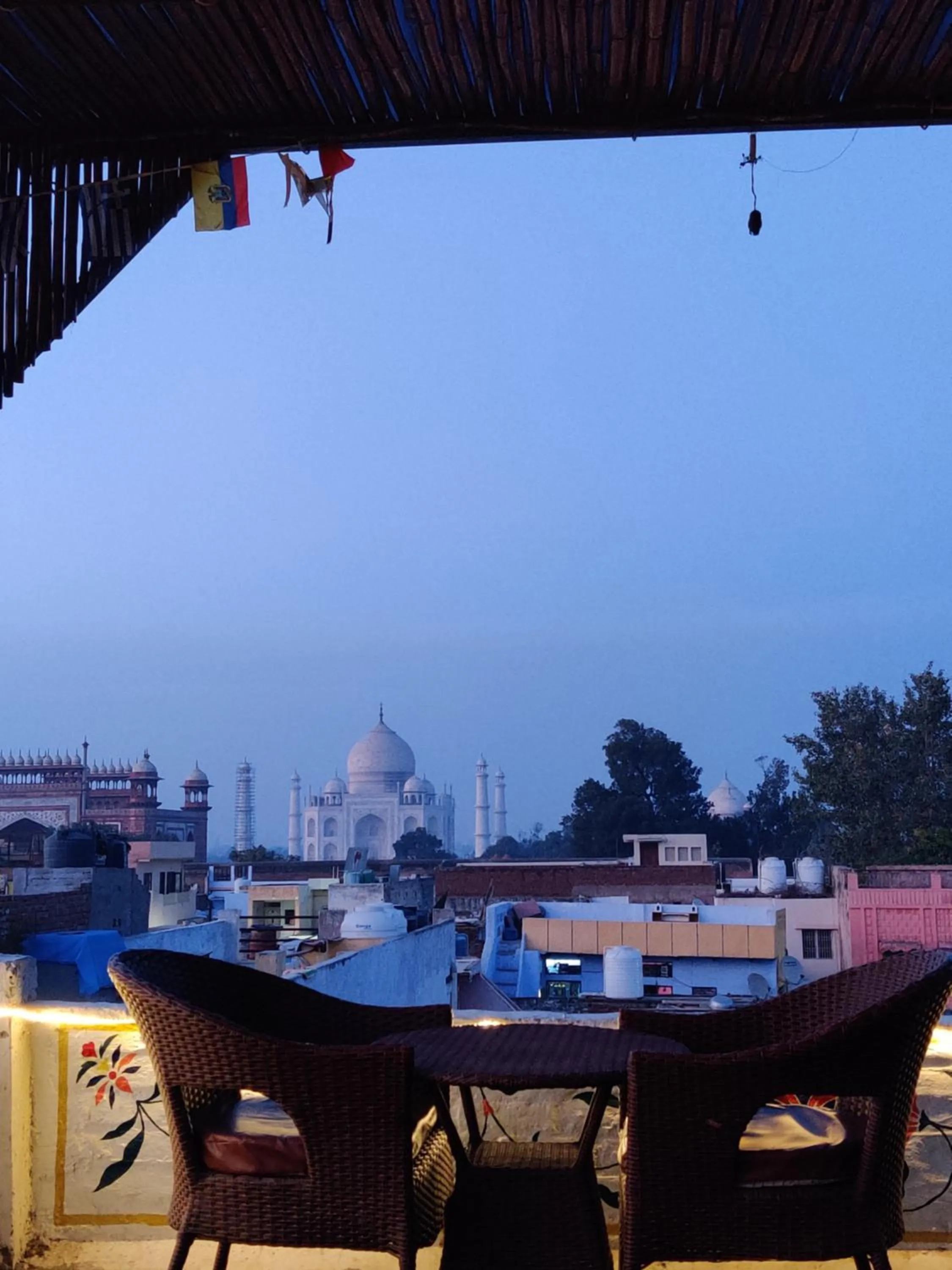 Restaurant/places to eat in Joey's Hostel Agra - 200m from Taj Mahal