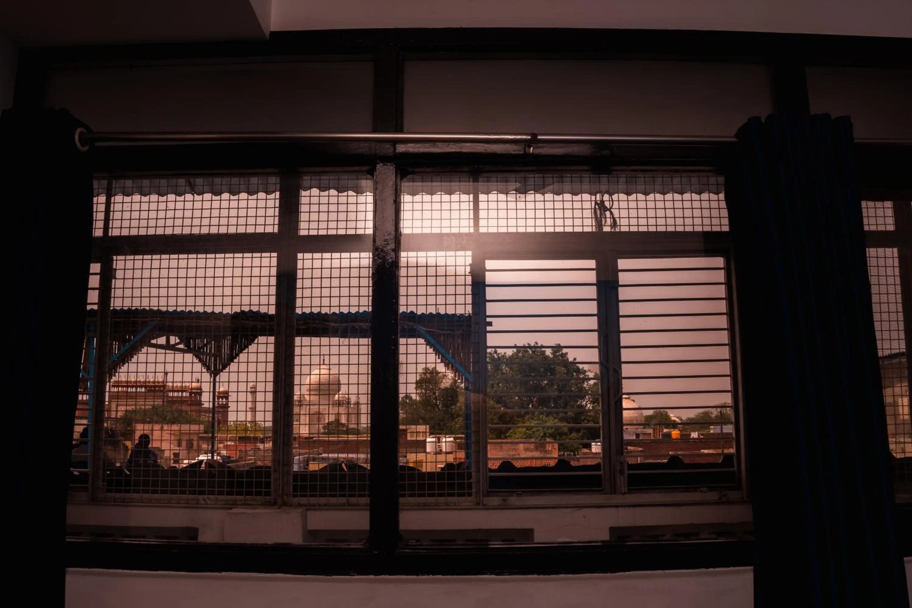 View (from property/room) in Joey's Hostel Agra - 200m from Taj Mahal