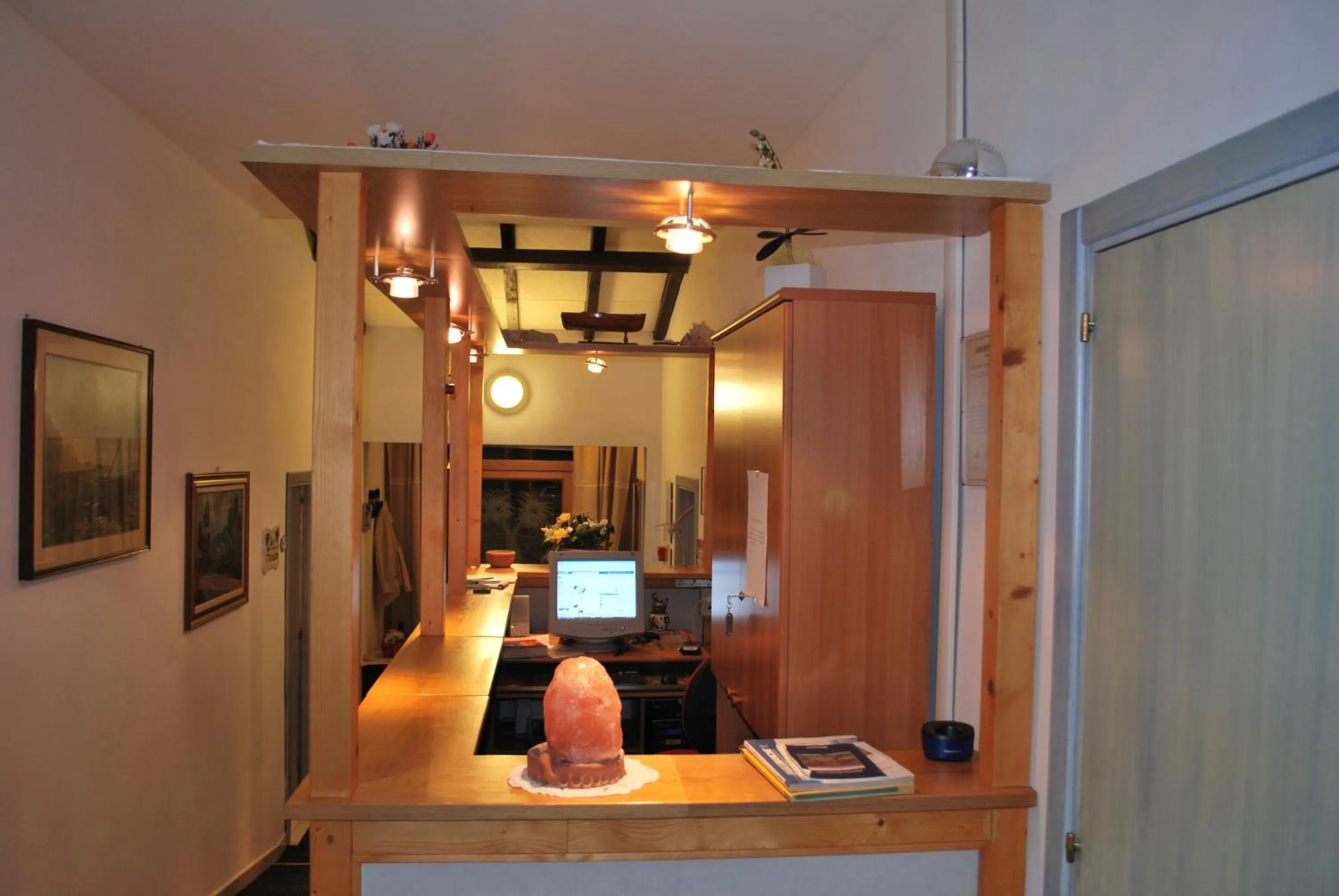 Lobby or reception in Hotel Giardino delle Palme