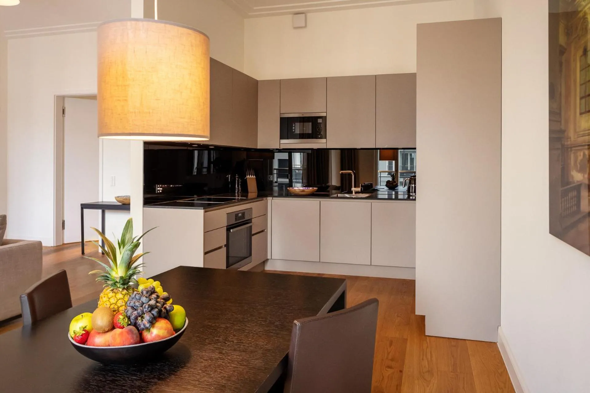 Dining area in The Wellem Residences
