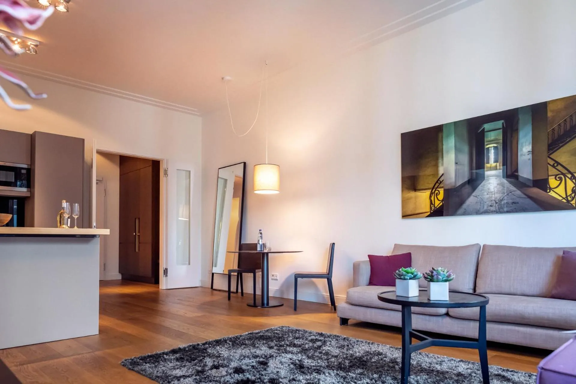 Living room in The Wellem Residences