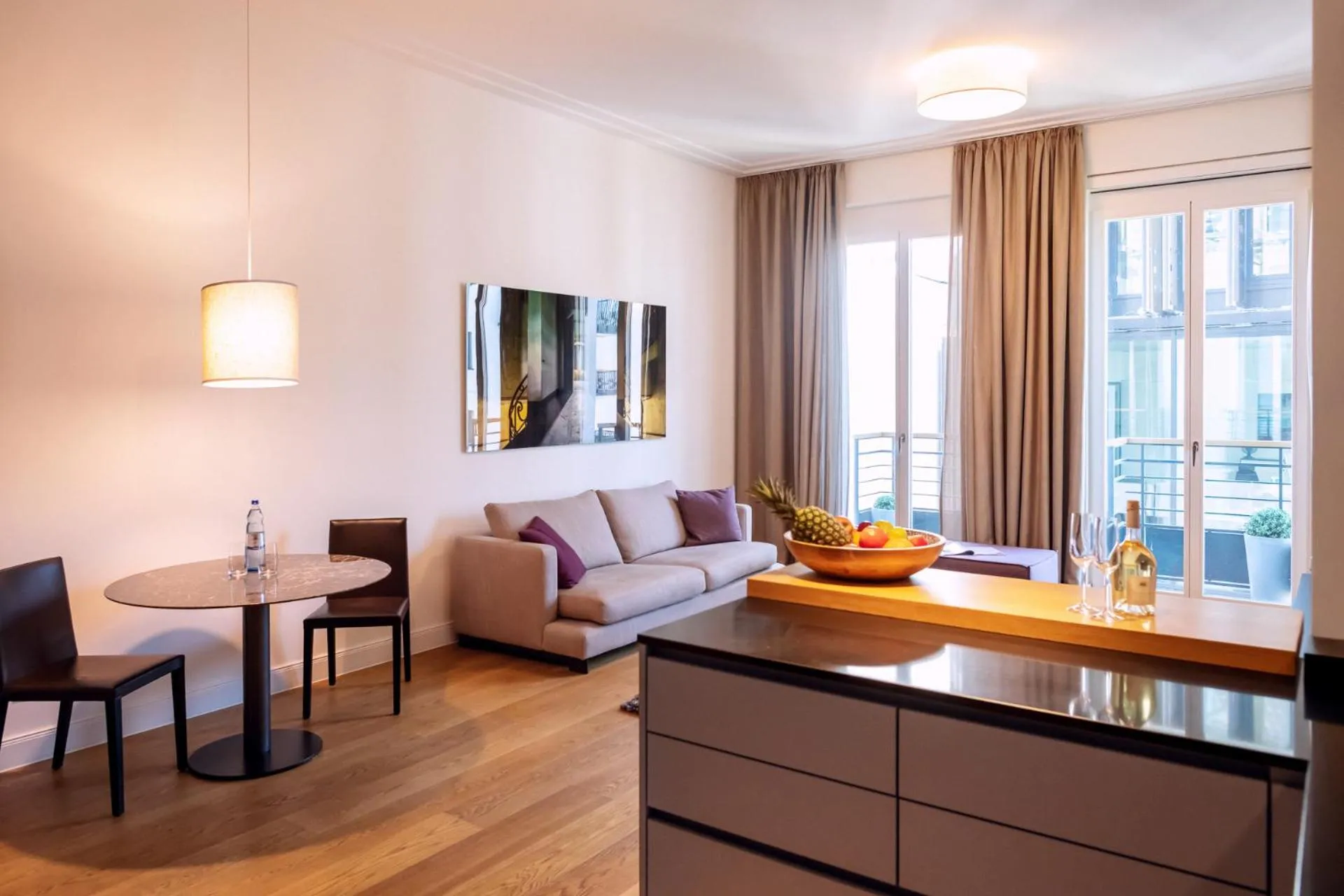 Living room in The Wellem Residences