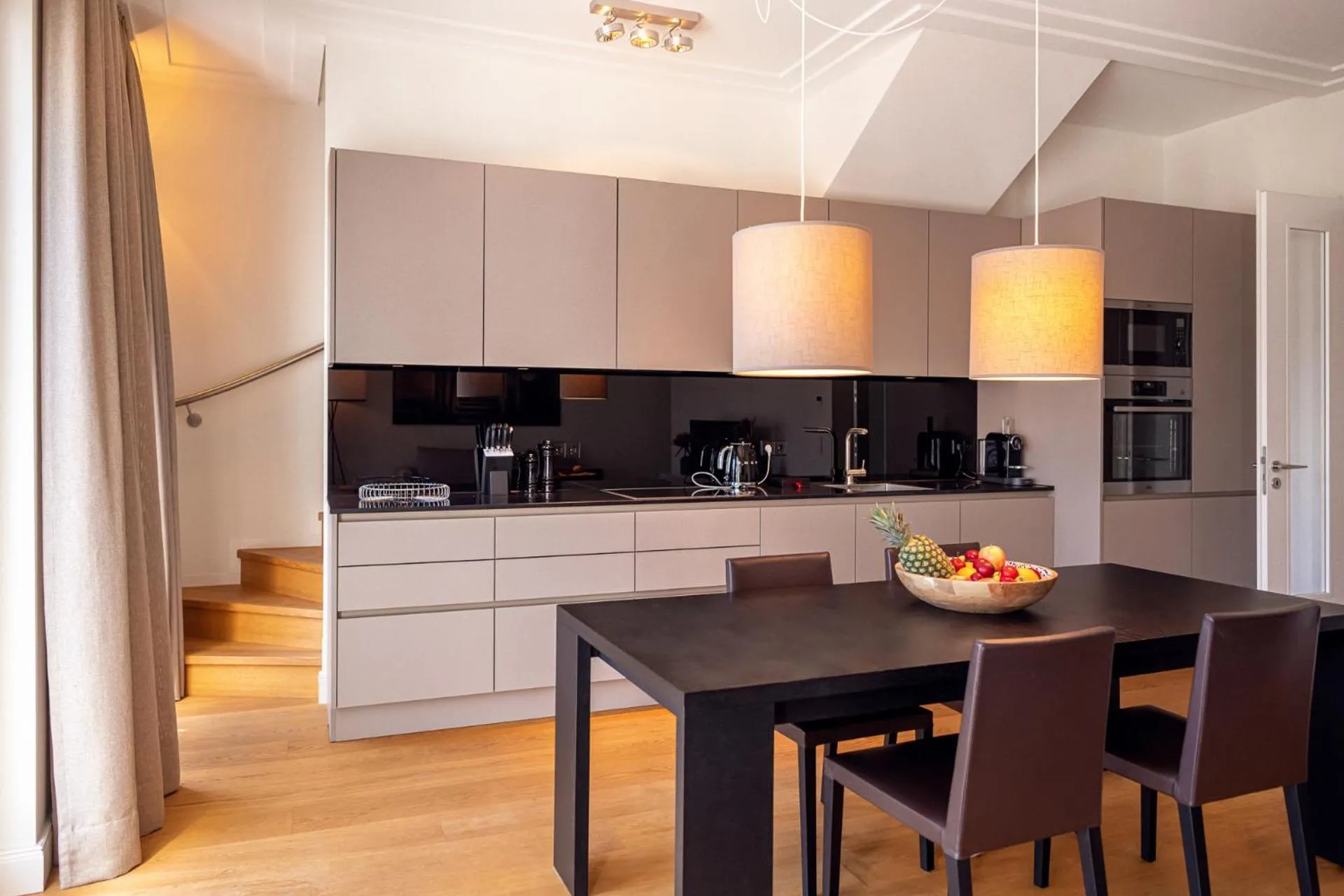 Seating area in The Wellem Residences