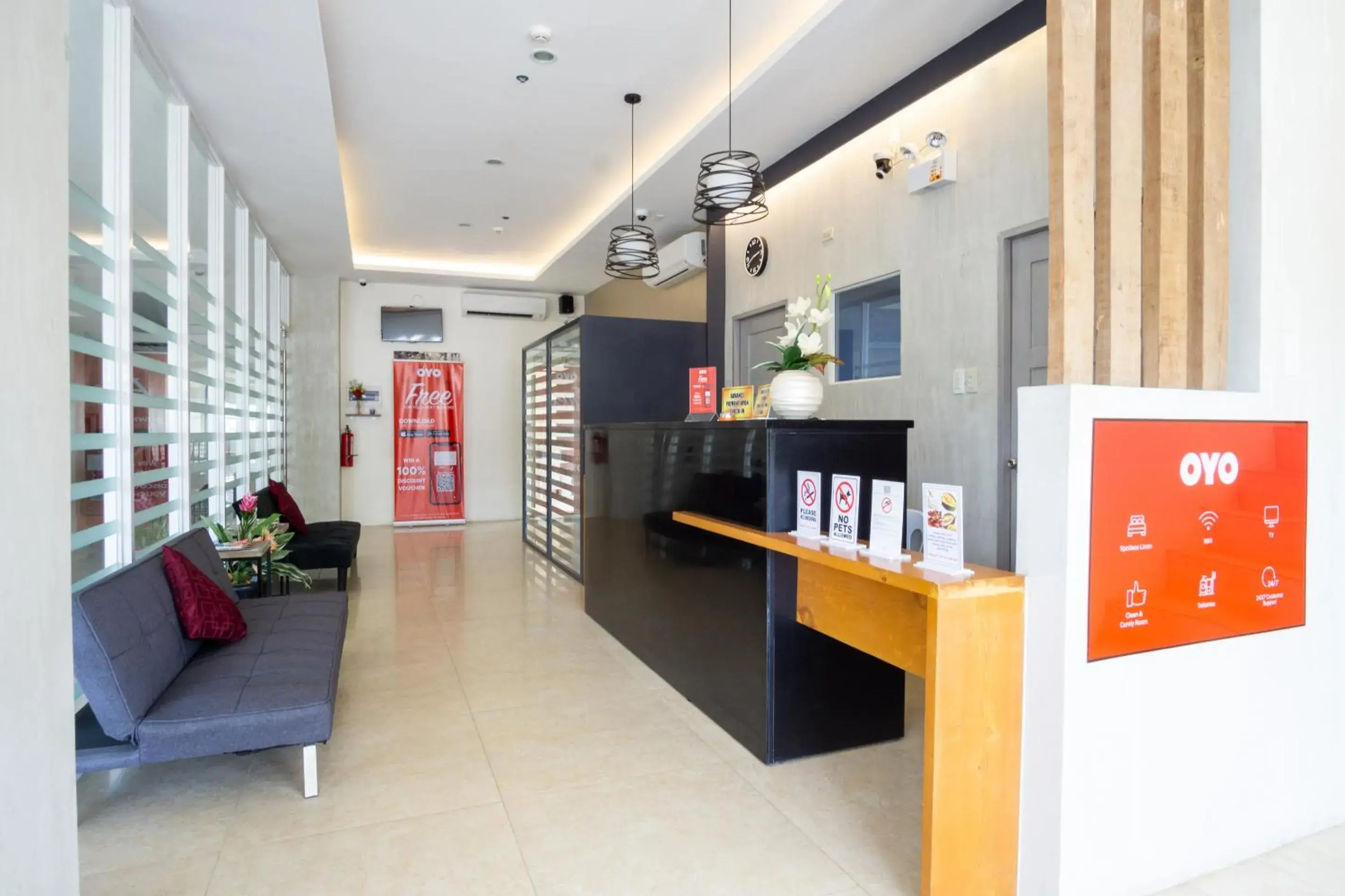 Lobby or reception in 18 Suites Cebu Lobby or reception in 18 Suites Cebu