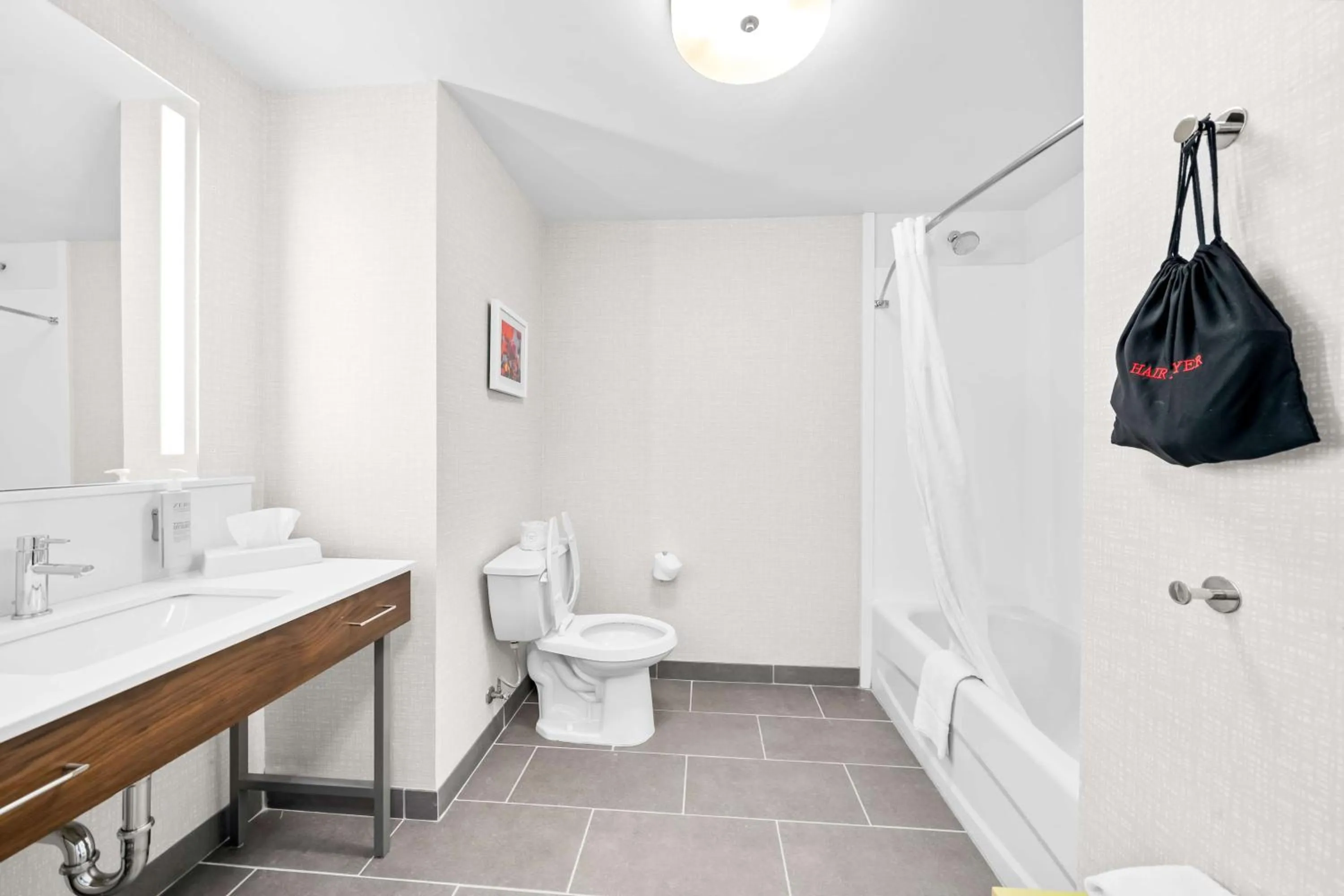 Bathroom in Hampton Inn South Heritage Park