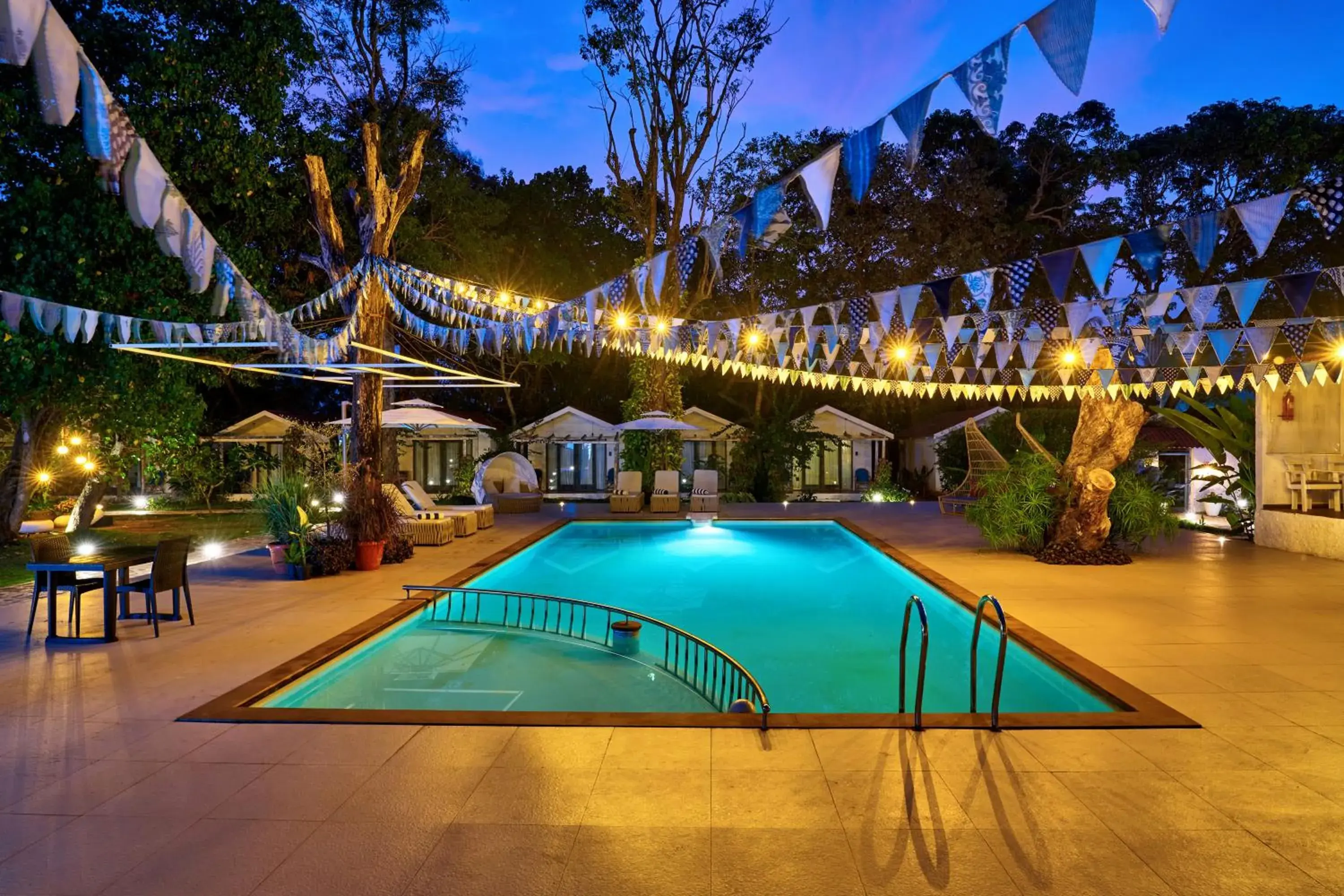 Pool view in Blu Resorts Pool view in Blu Resorts