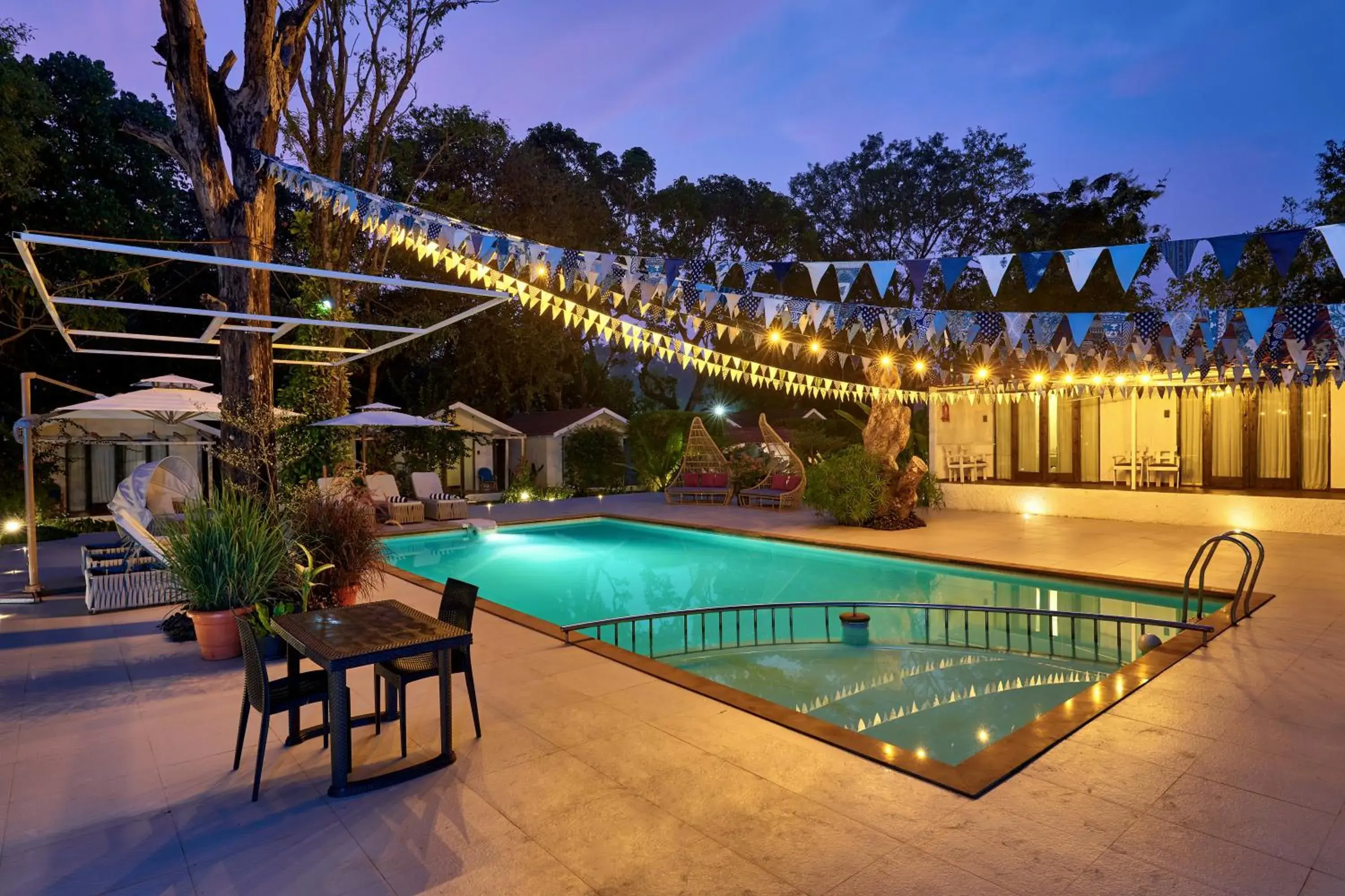 Pool view in Blu Resorts Pool view in Blu Resorts