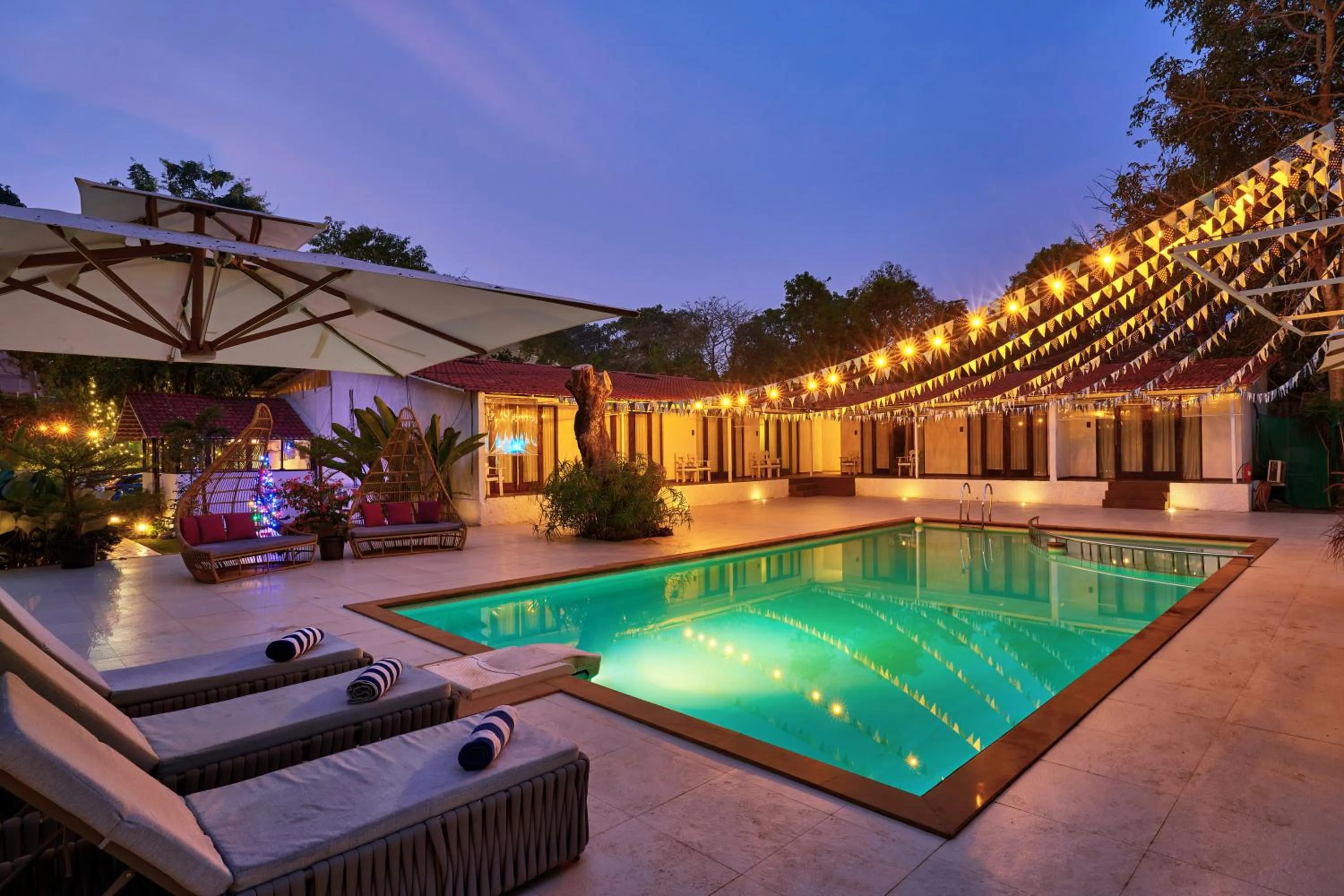 Swimming pool in Blu Resorts