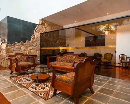 Lobby or reception in Hotel Los Parrales