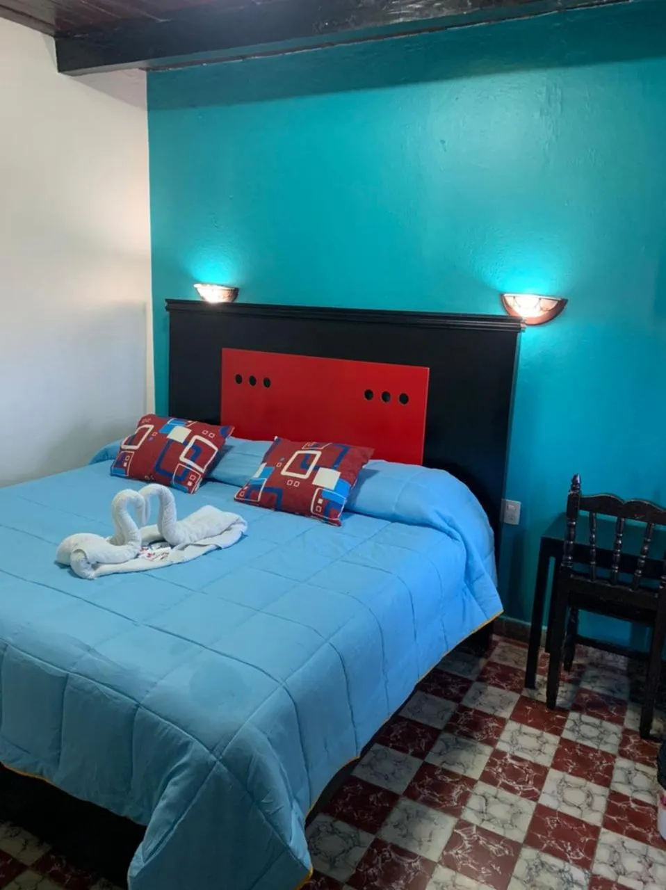 Bed in Hotel Clasico Colonial