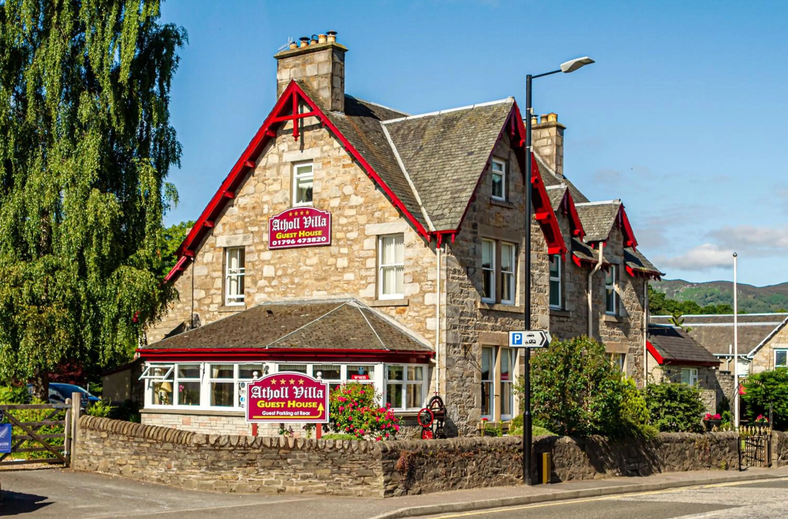 Street view in Atholl Villa Guest House