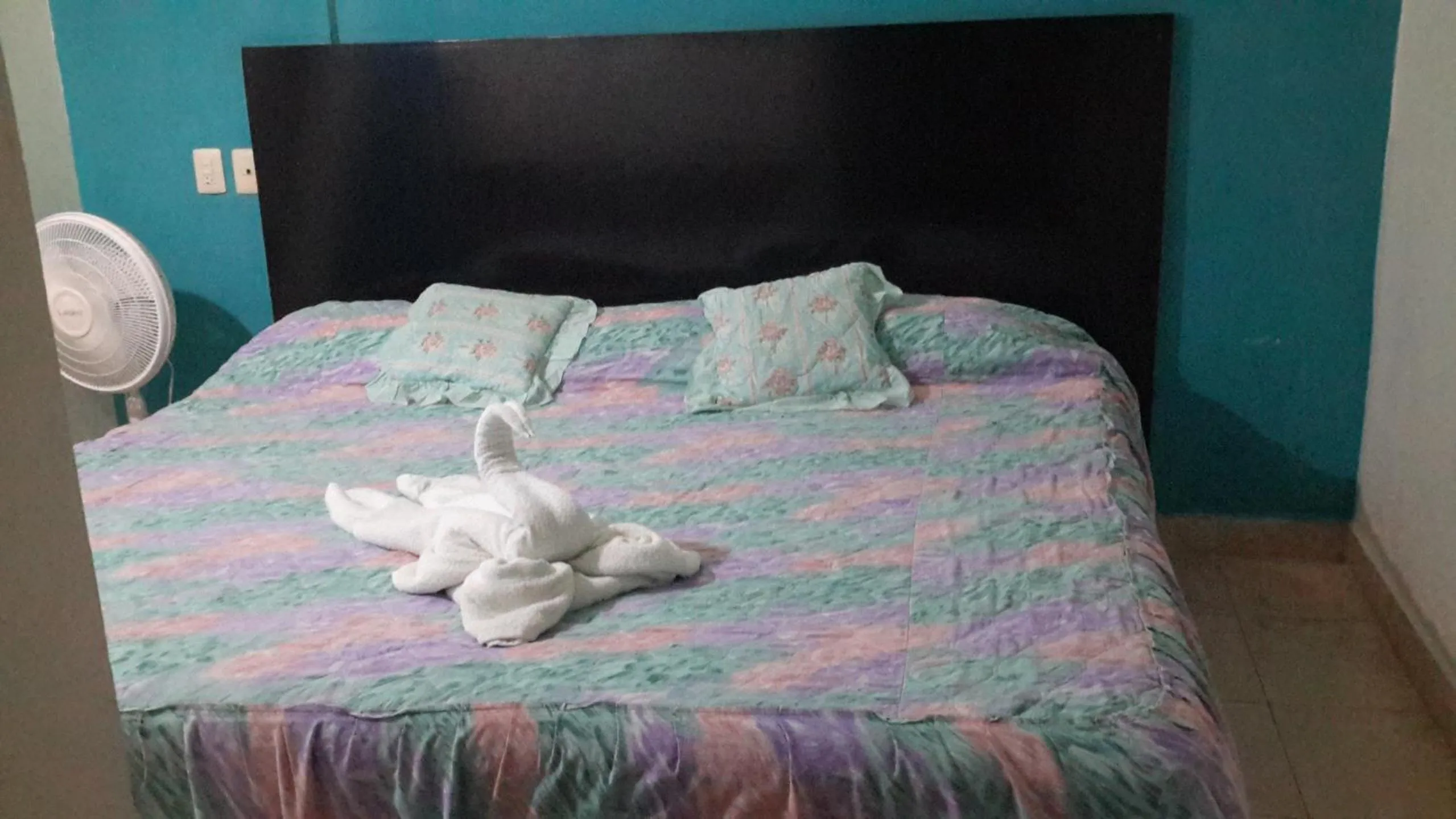 Bed in Hotel Real Colonial