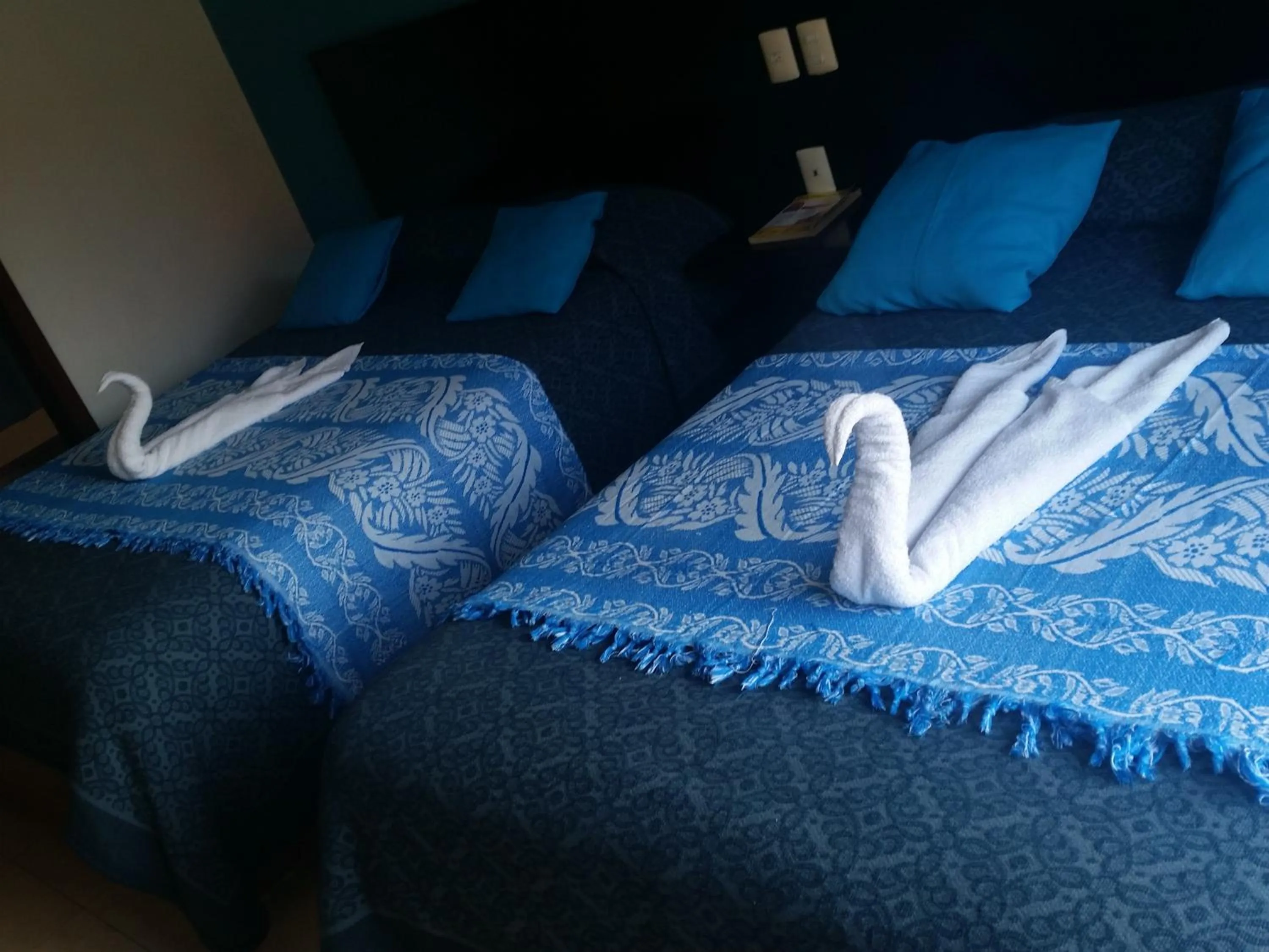 Bed in Hotel Real Colonial