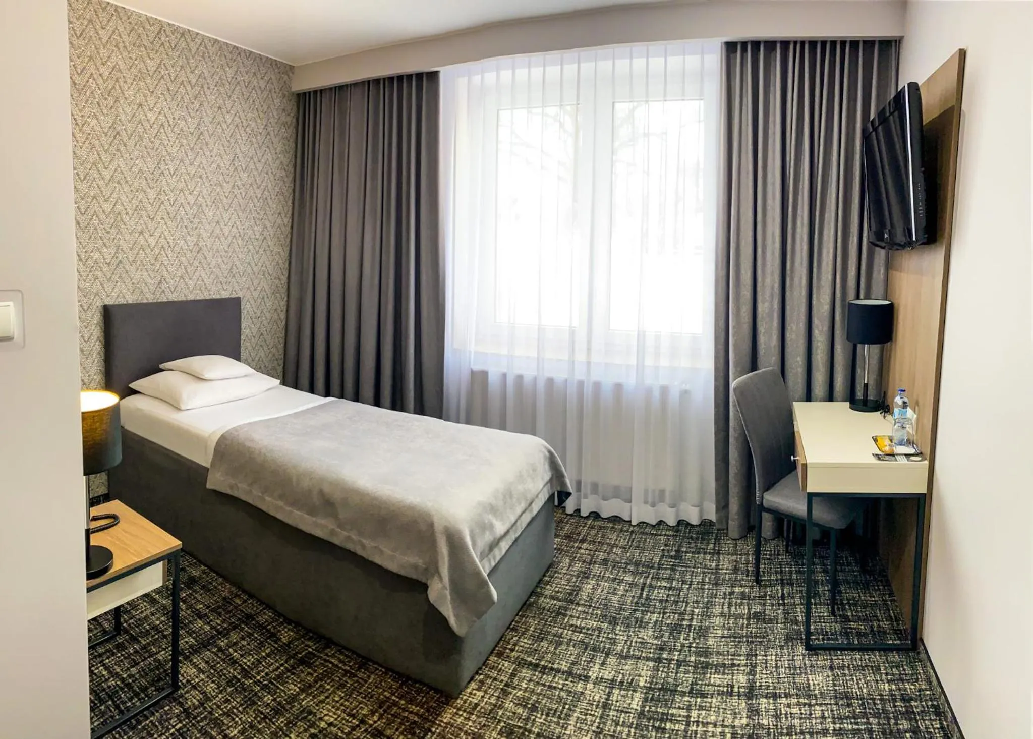 Bed in Miejsca noclegowe i Restauracja Kamiński