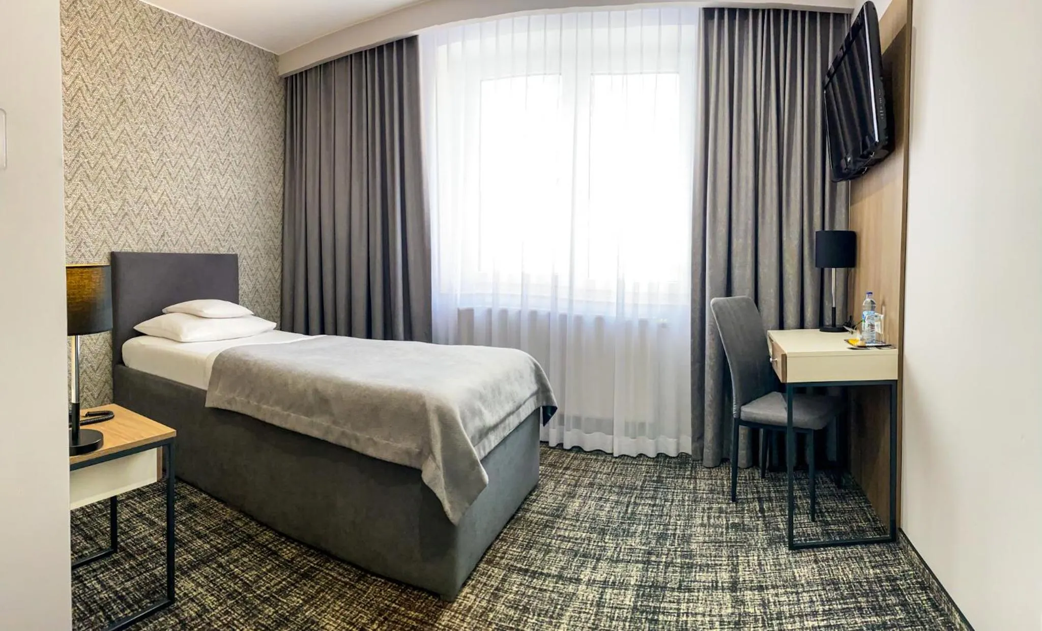 Bed in Miejsca noclegowe i Restauracja Kamiński