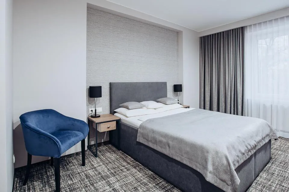 Bed in Miejsca noclegowe i Restauracja Kamiński