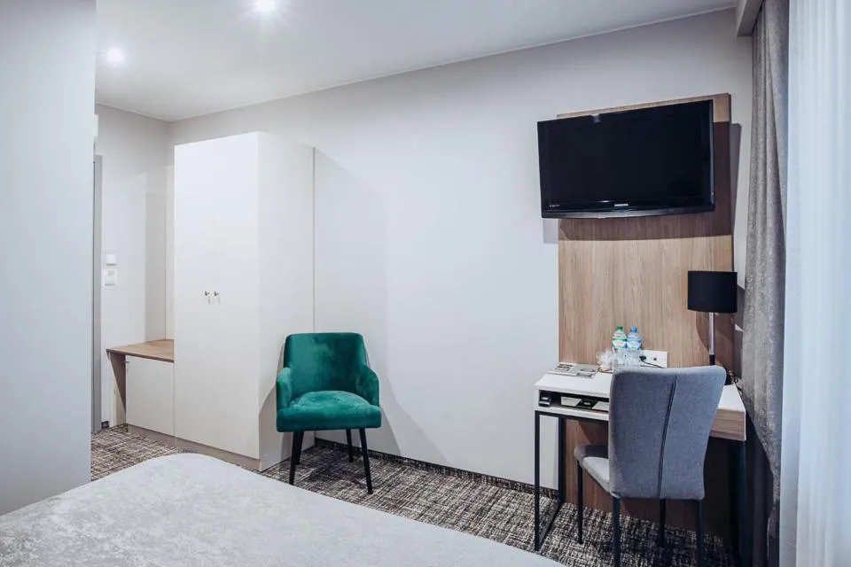 Bed in Miejsca noclegowe i Restauracja Kamiński