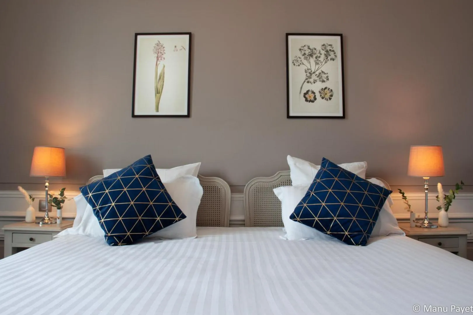 Bed in Grand Hotel De La Reine - Place Stanislas