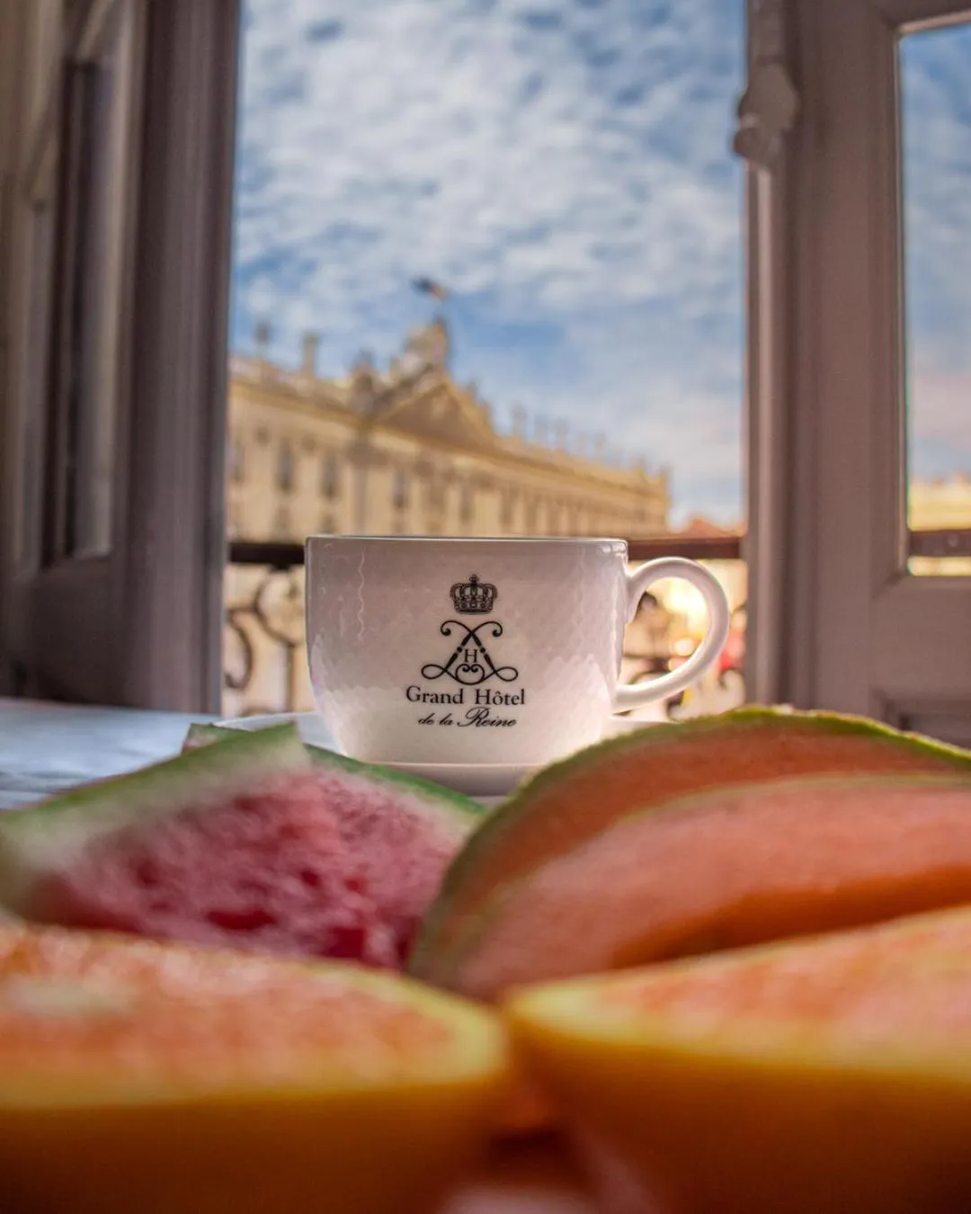Breakfast in Grand Hotel De La Reine - Place Stanislas